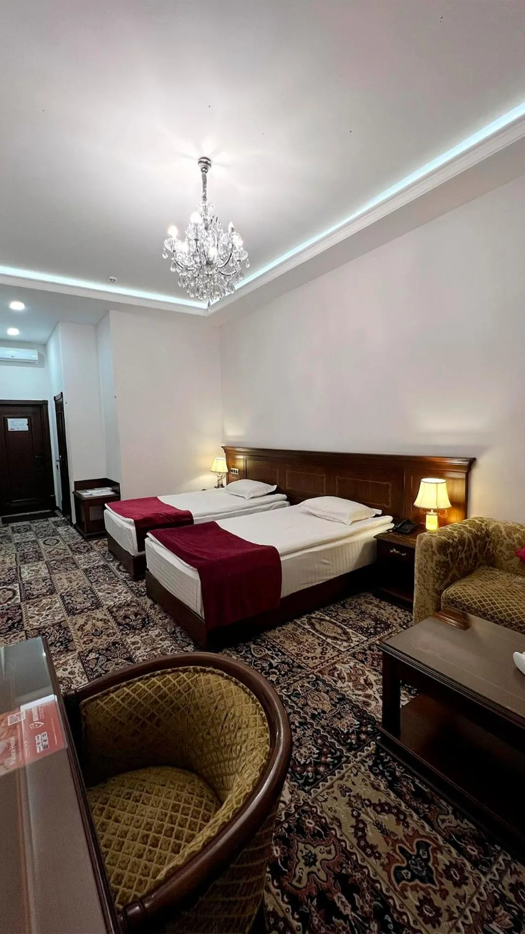 Bed in Palace Hotel Tashkent