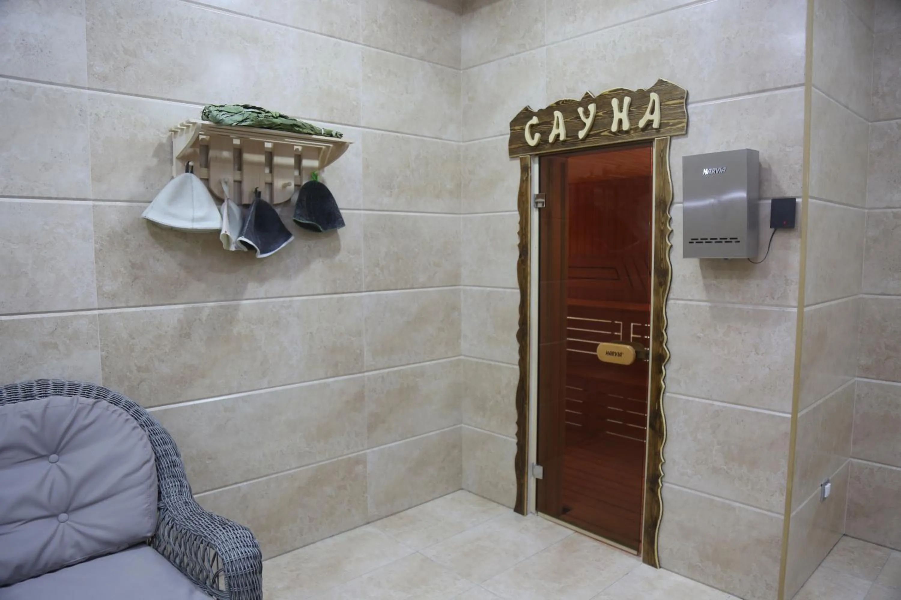 Sauna in Palace Hotel Tashkent