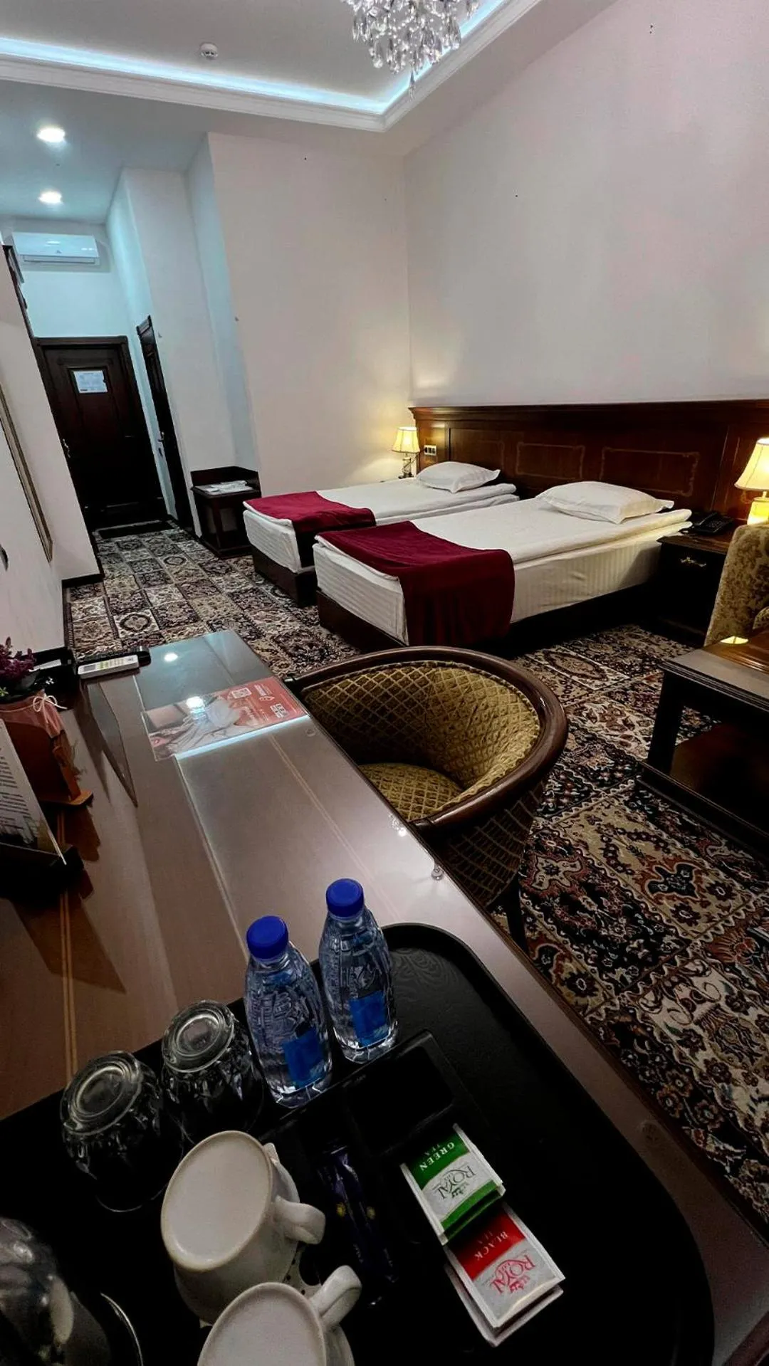 Bed in Palace Hotel Tashkent