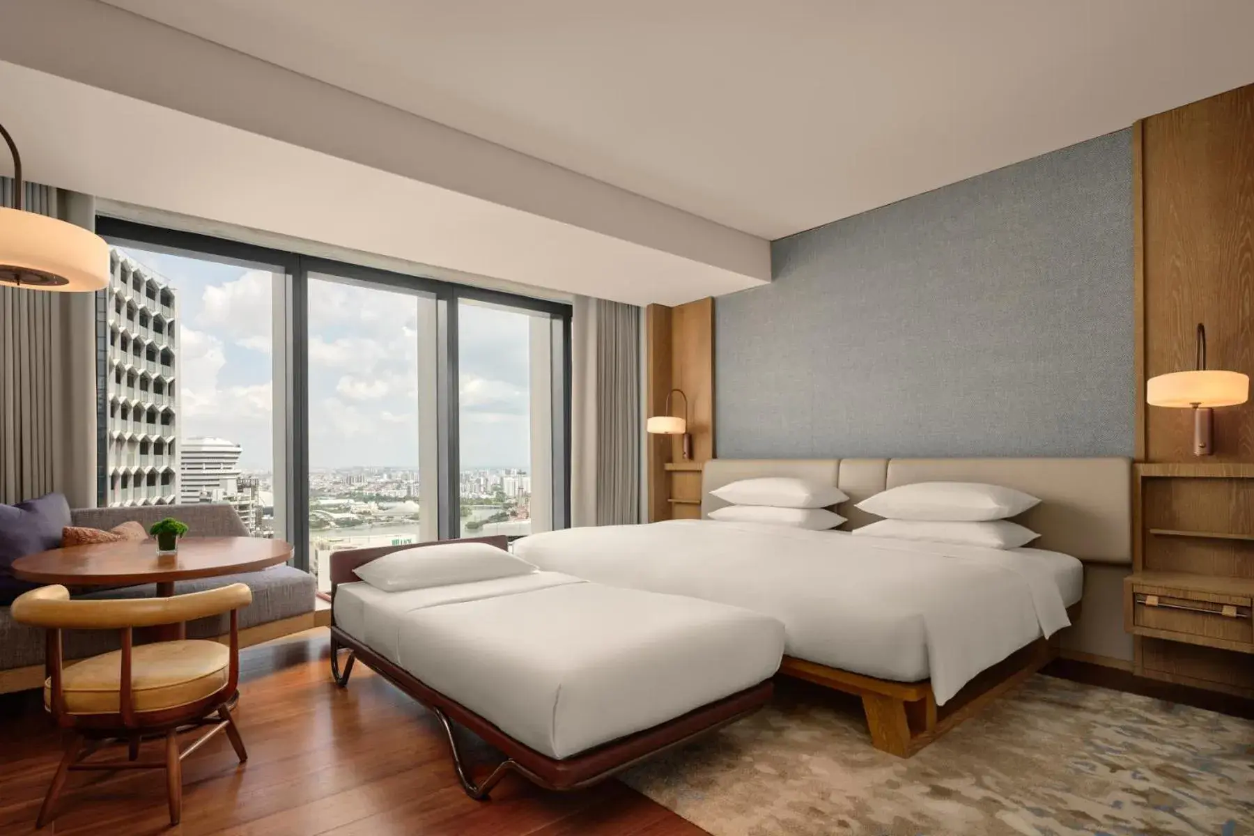 Deluxe King Room with Sea View in Andaz Singapore, By Hyatt Deluxe King Room with Sea View in Andaz Singapore, By Hyatt