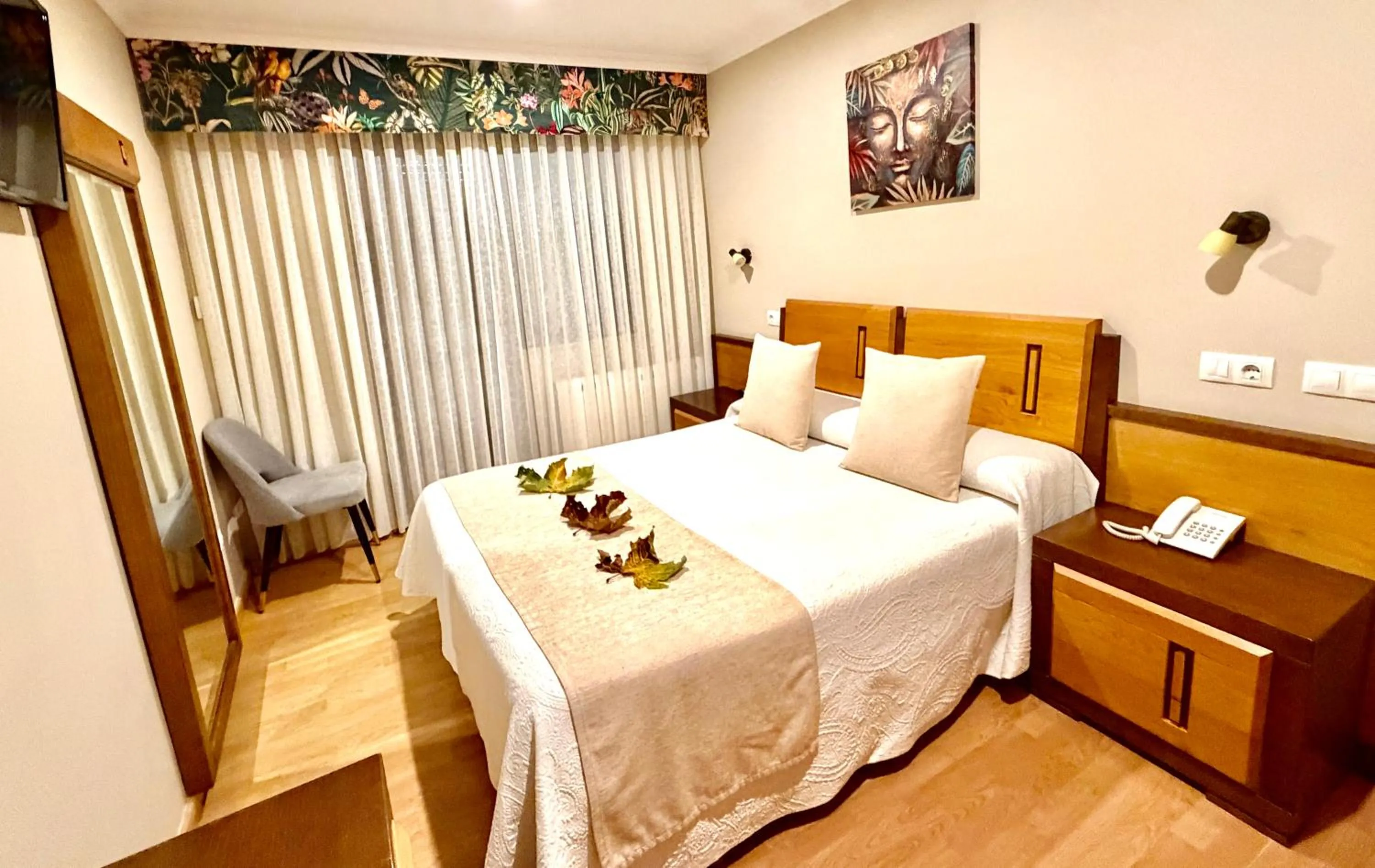 Bed in Hotel Spa Galatea