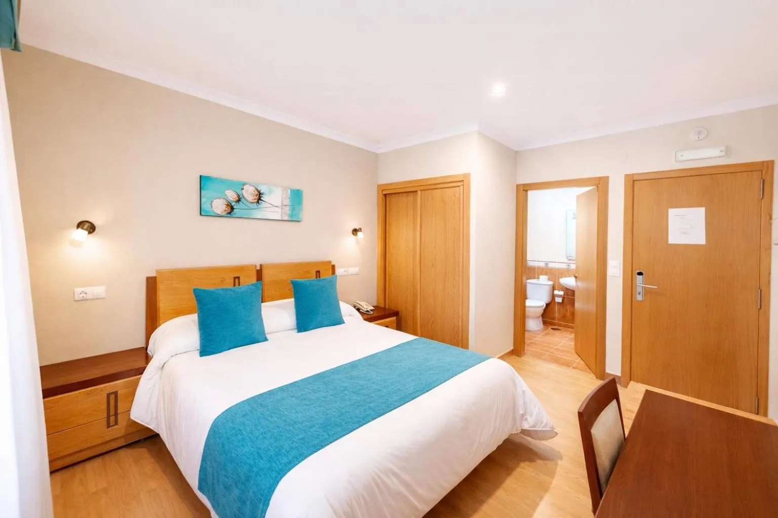 Bed in Hotel Spa Galatea