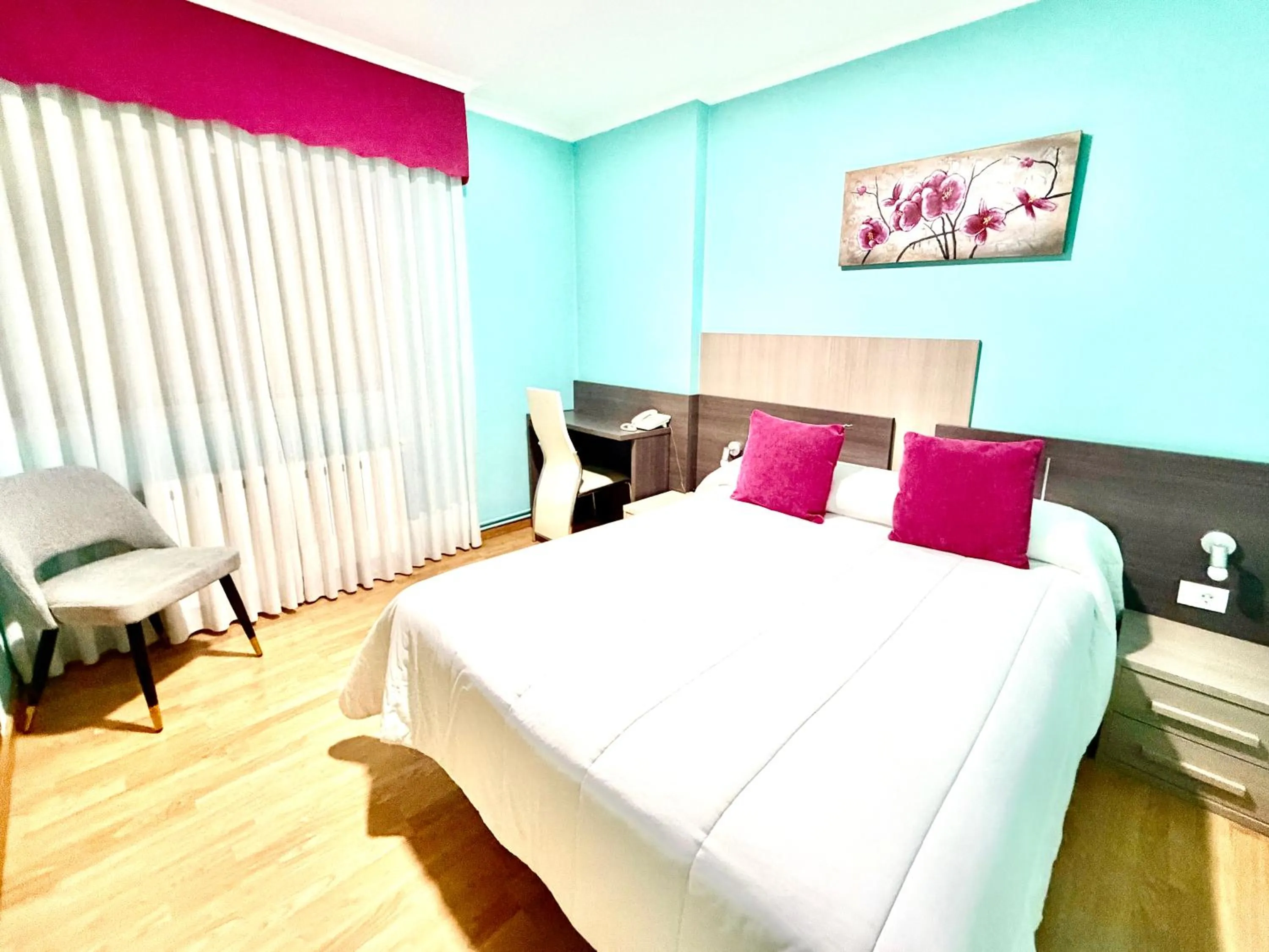 Bed in Hotel Spa Galatea