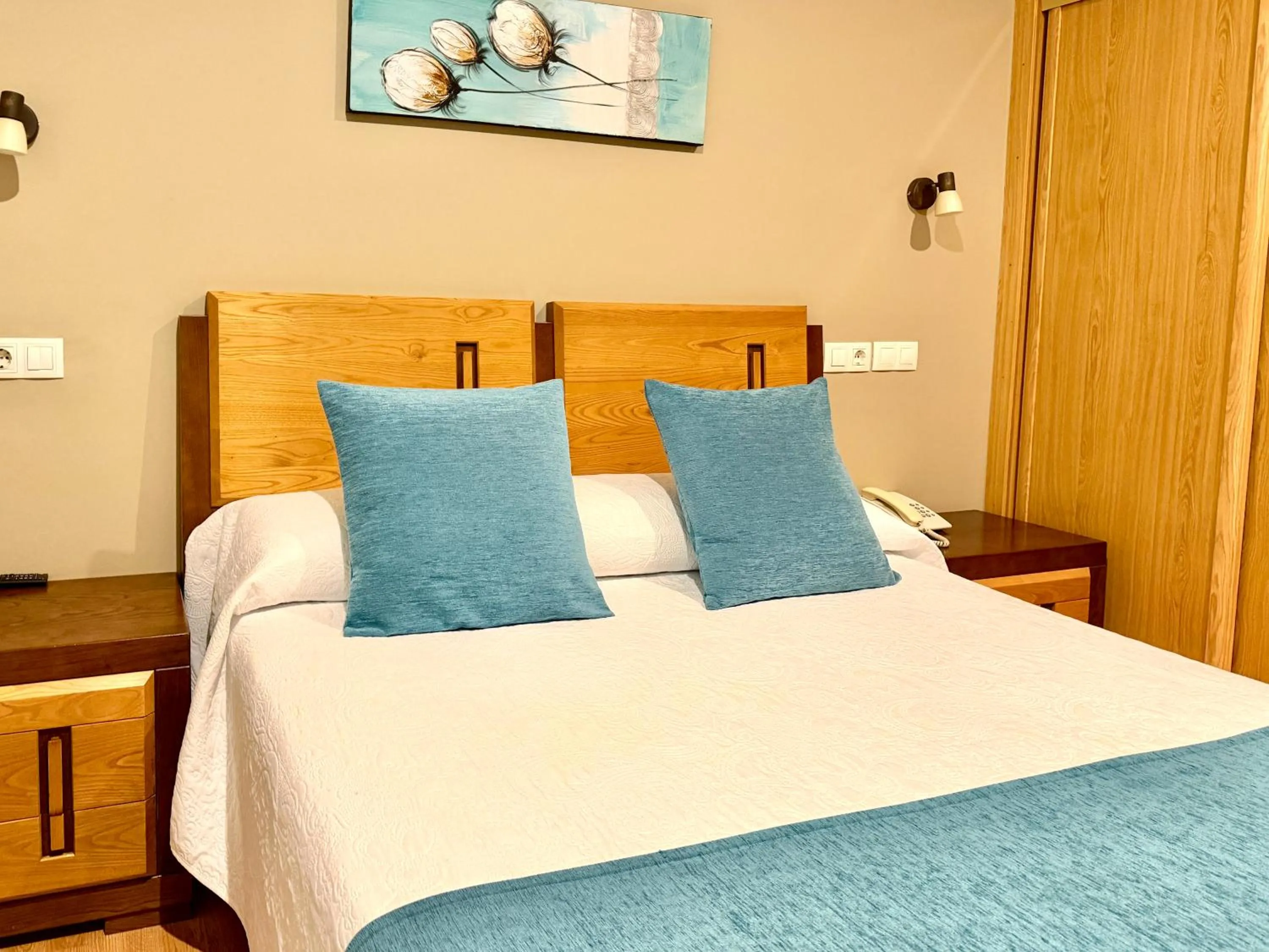 Bed in Hotel Spa Galatea