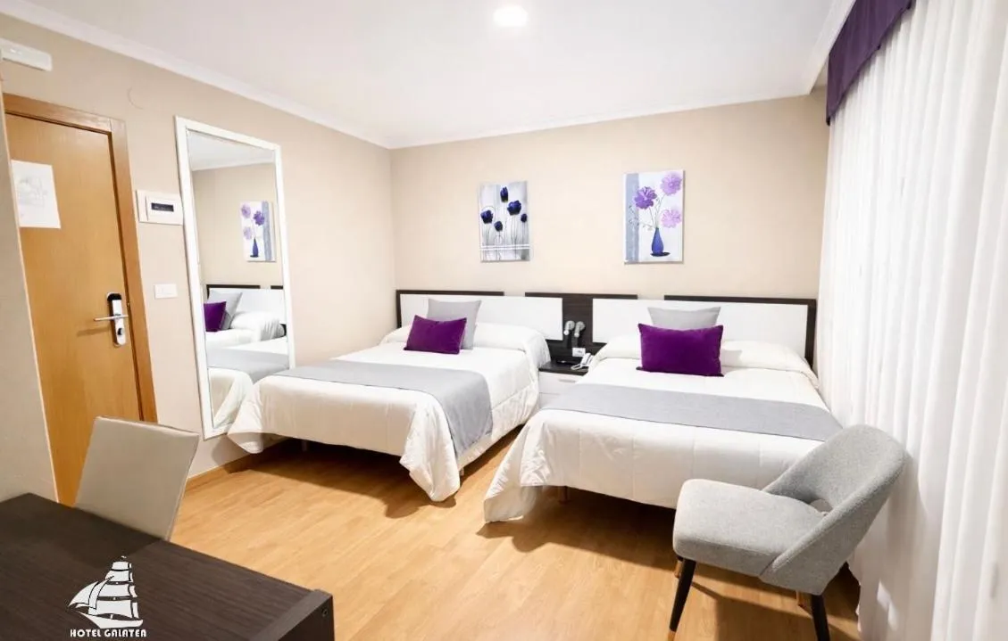 Bed in Hotel Spa Galatea