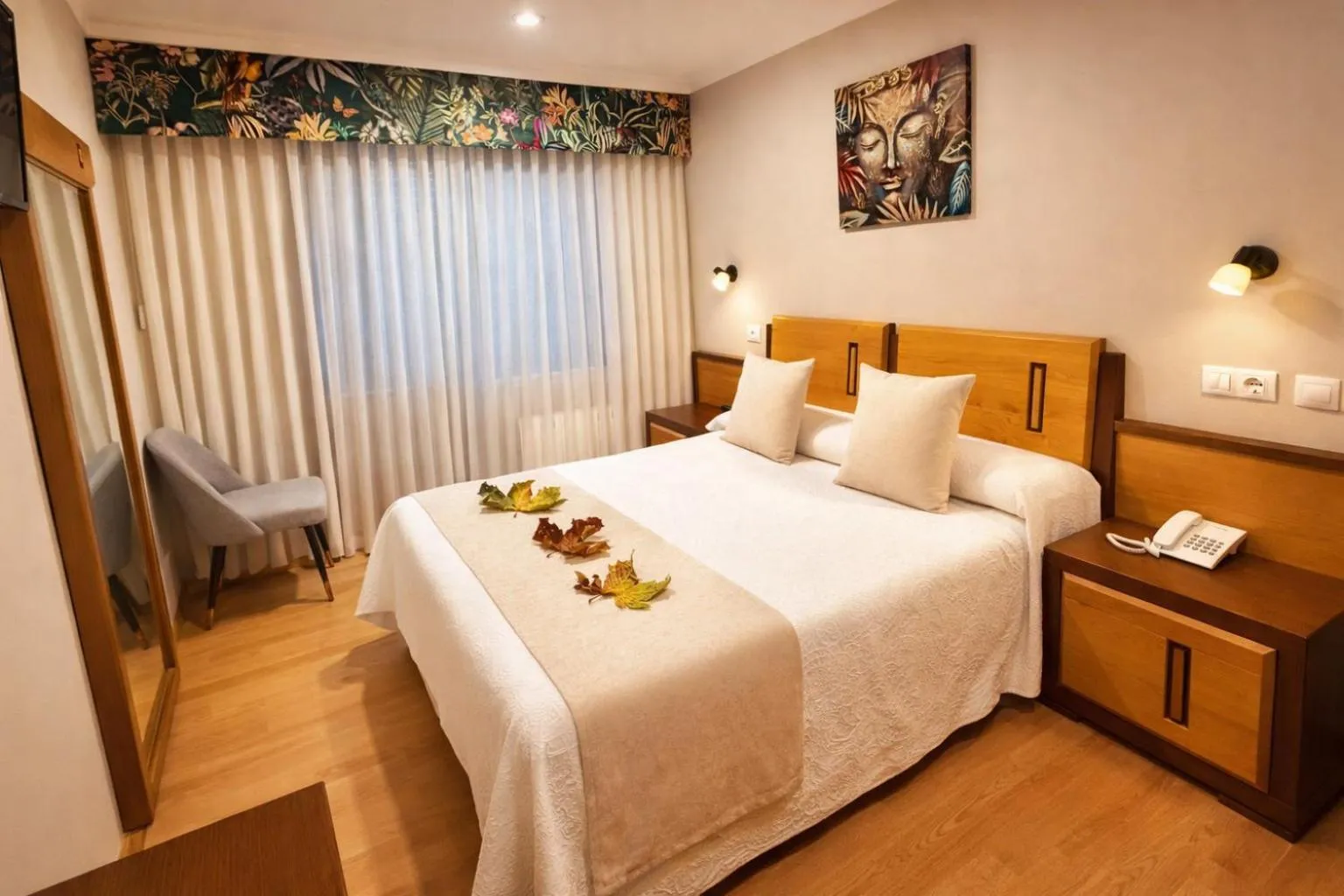 Bed in Hotel Spa Galatea