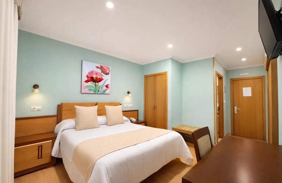 Bed in Hotel Spa Galatea