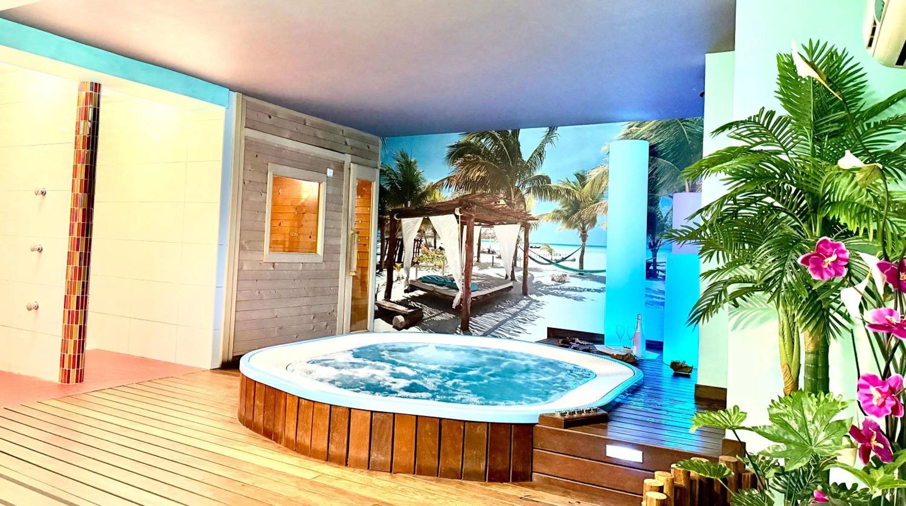 Sauna in Hotel Spa Galatea