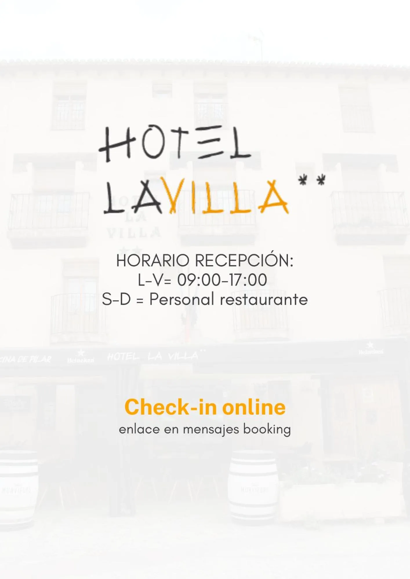 Lobby or reception in Hotel La Villa