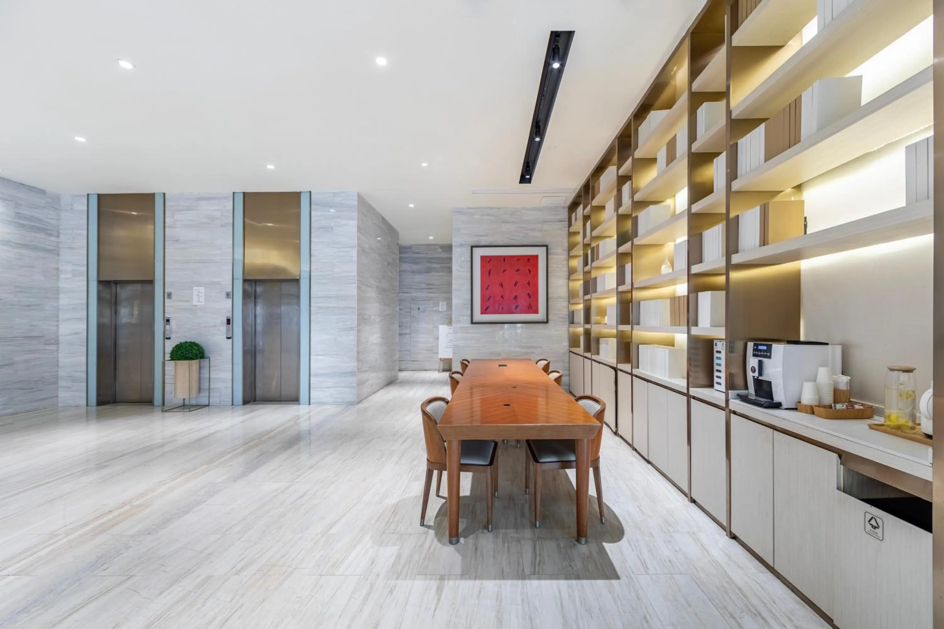 Lobby or reception in JI Hotel Shanghai Jinqiao