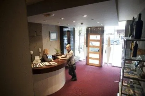 Lobby or reception in Hotel Igartza