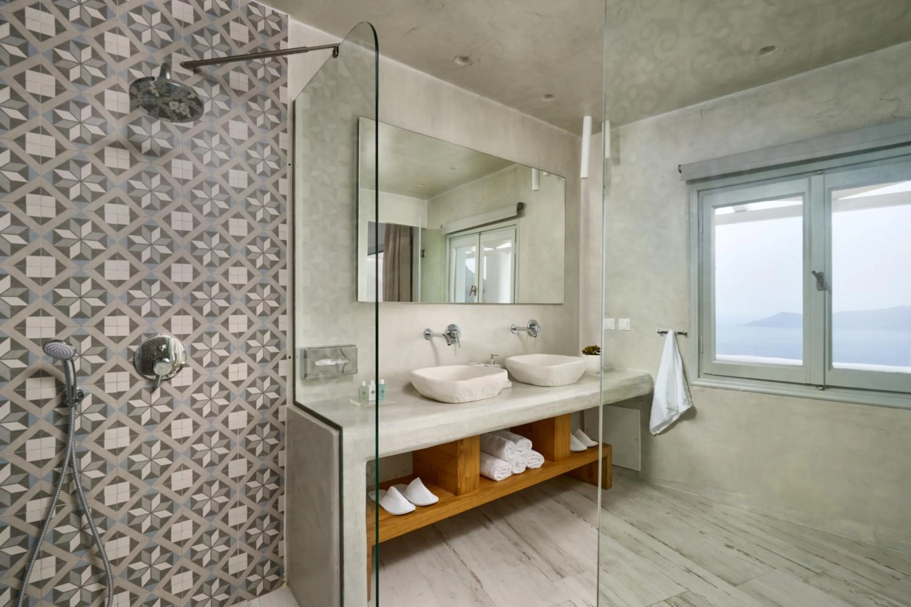 Bathroom in Agali Houses