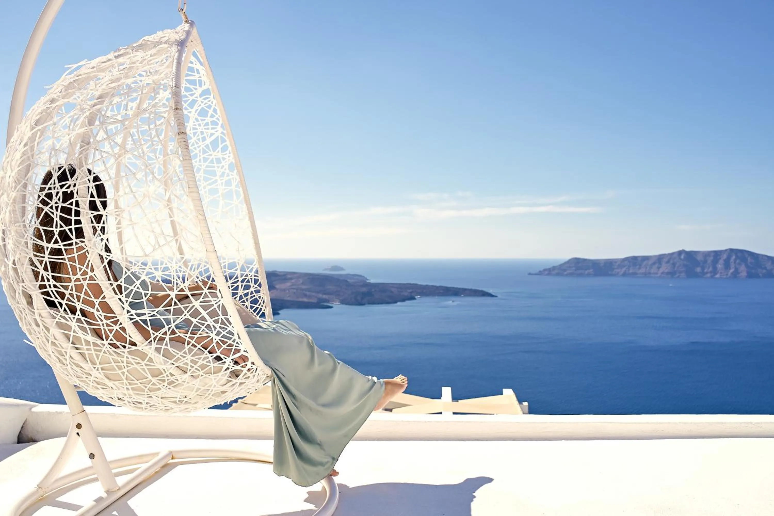 Sea view in Agali Houses