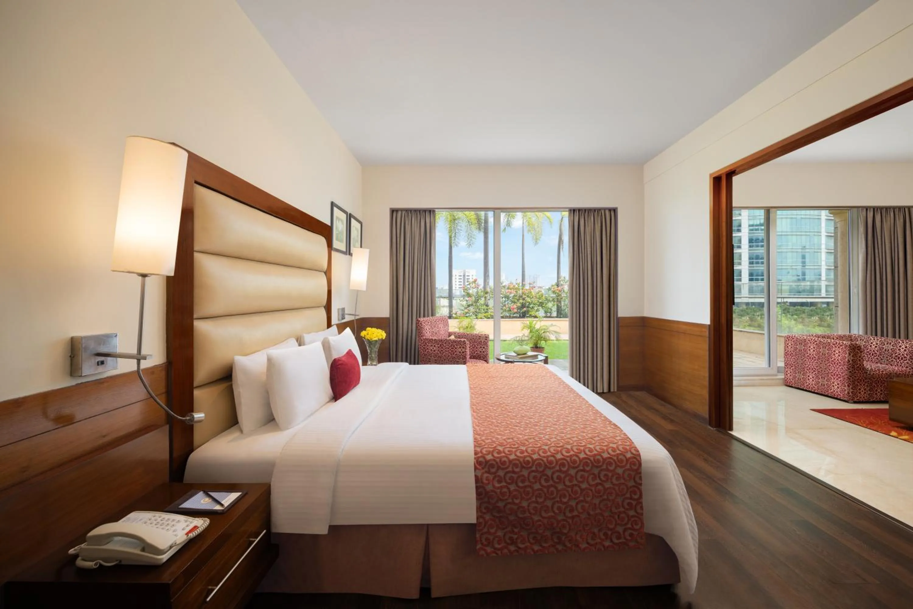 Bed in Fortune Select Exotica, Navi Mumbai - Member ITC Hotels' Group