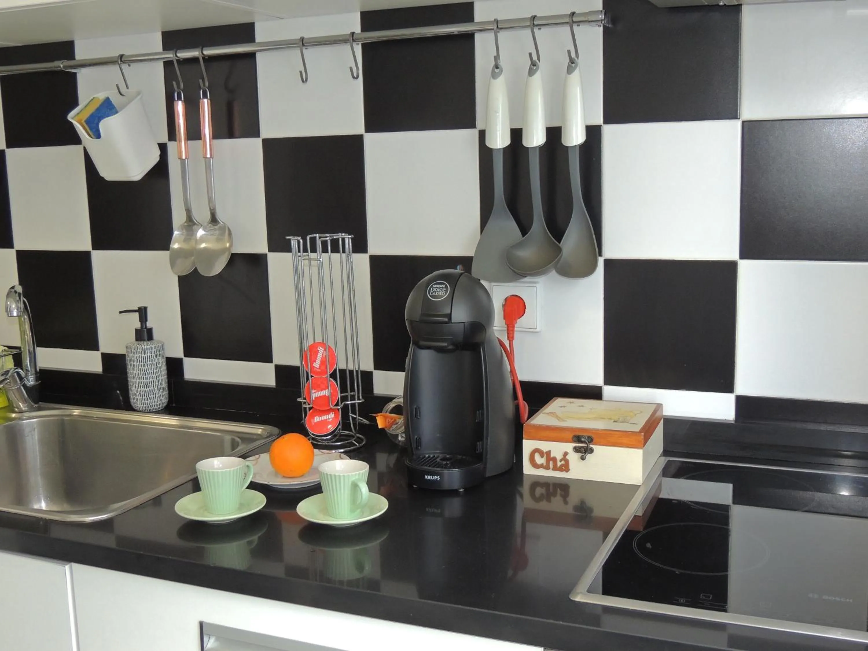 Kitchen or kitchenette in Rendez Vous Porto