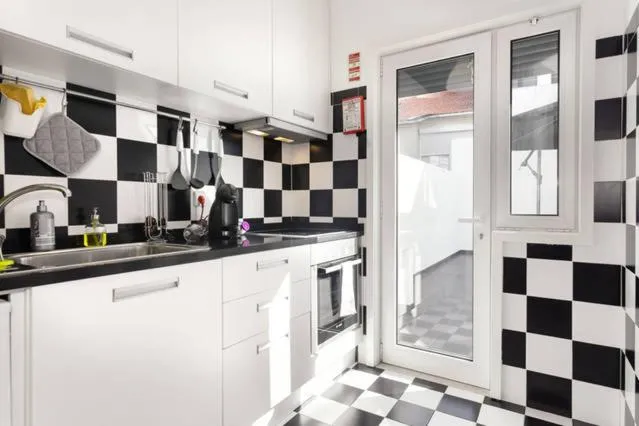 Kitchen or kitchenette in Rendez Vous Porto