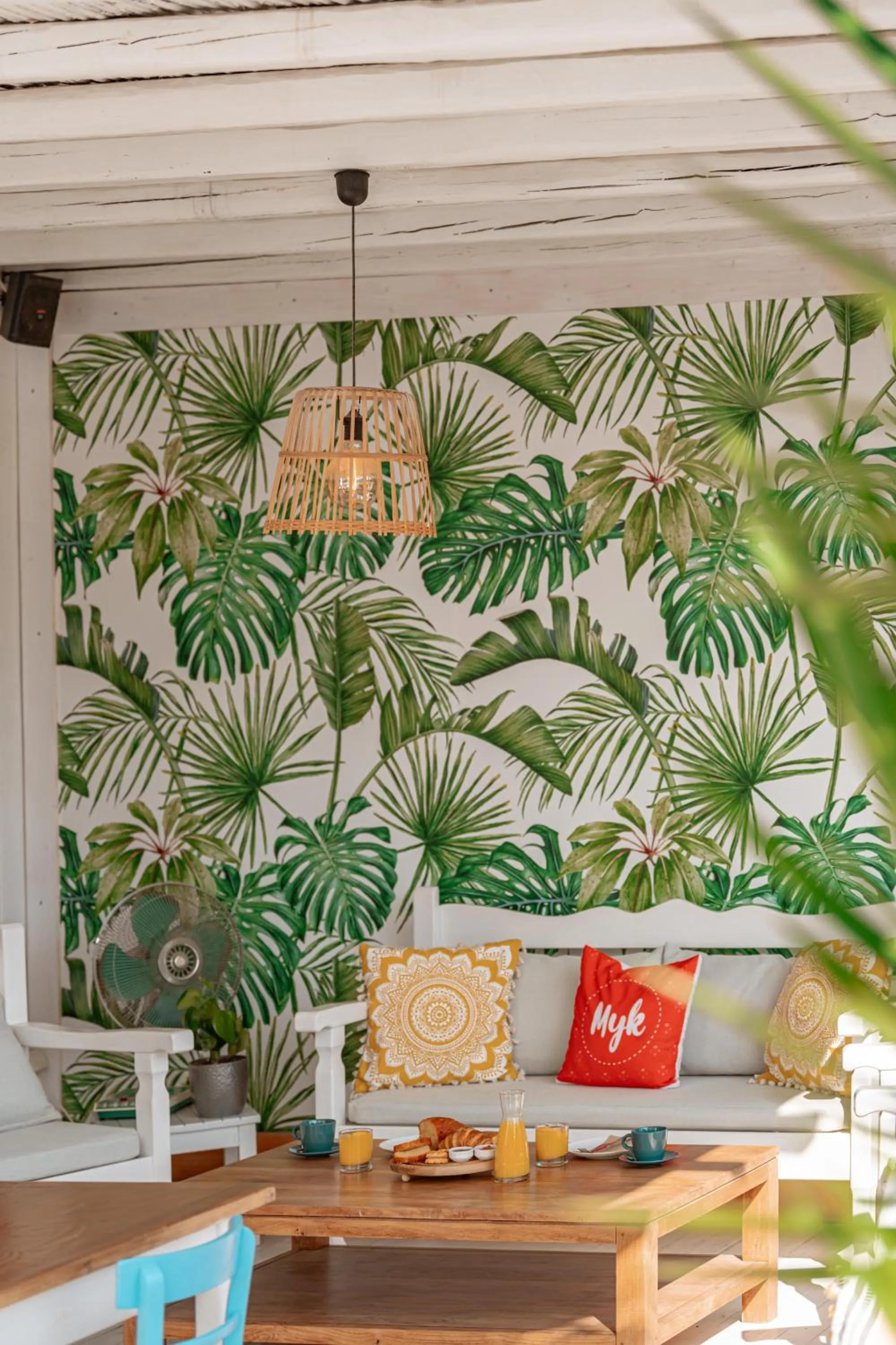 Seating area in La Stella Stay