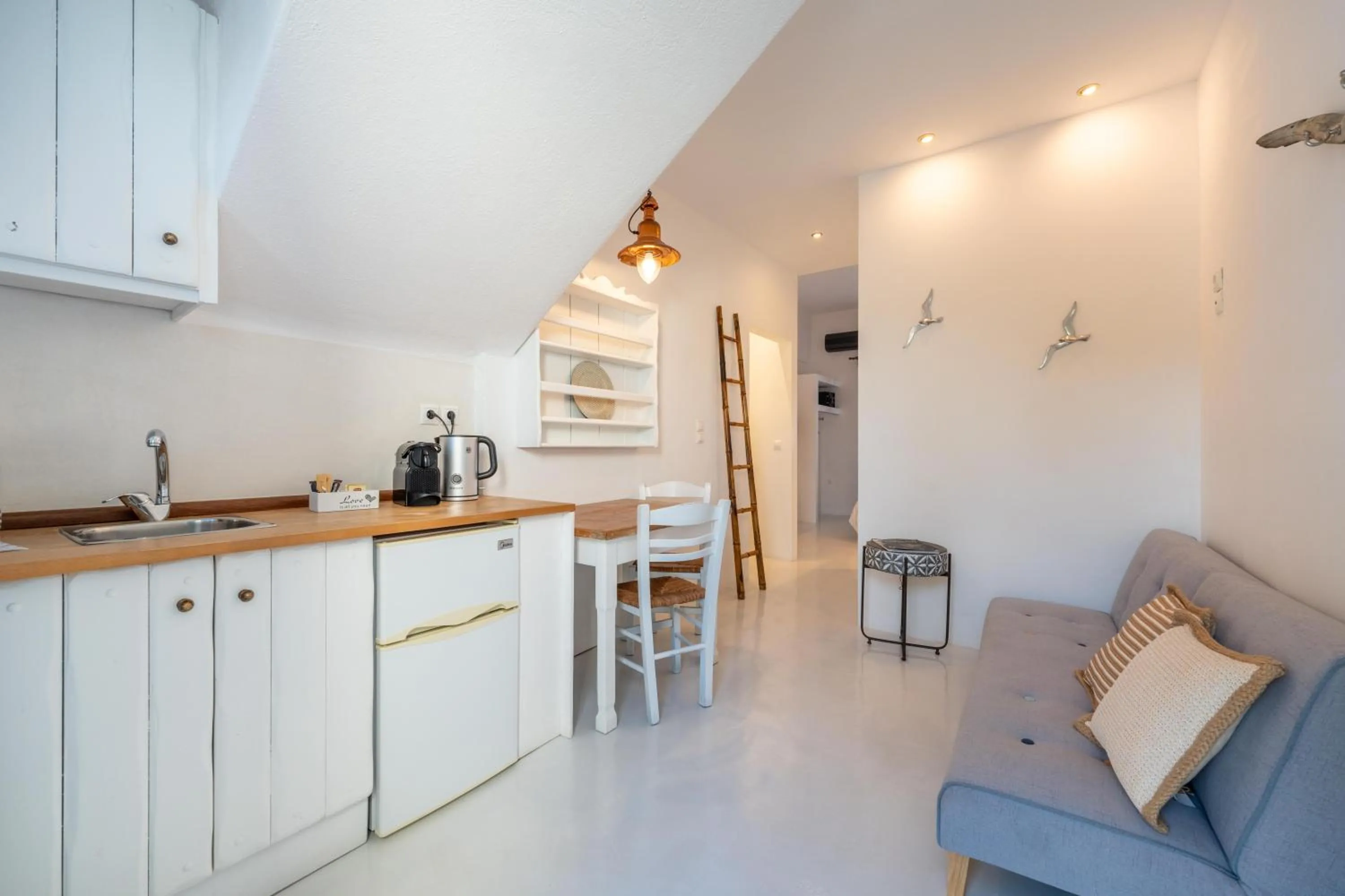 Seating area in La Stella Stay