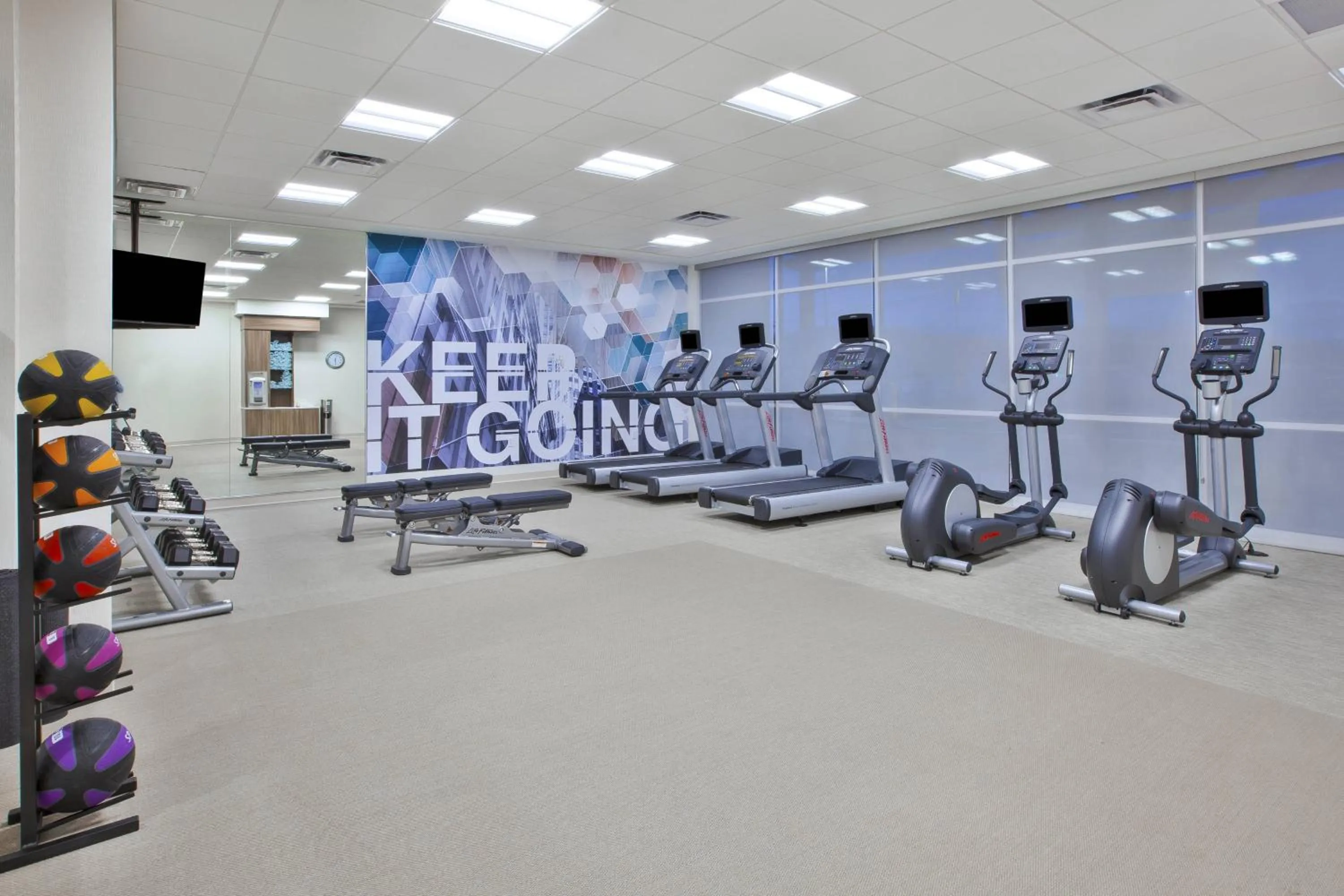 Fitness centre/facilities in SpringHill Suites by Marriott Chattanooga North/Ooltewah