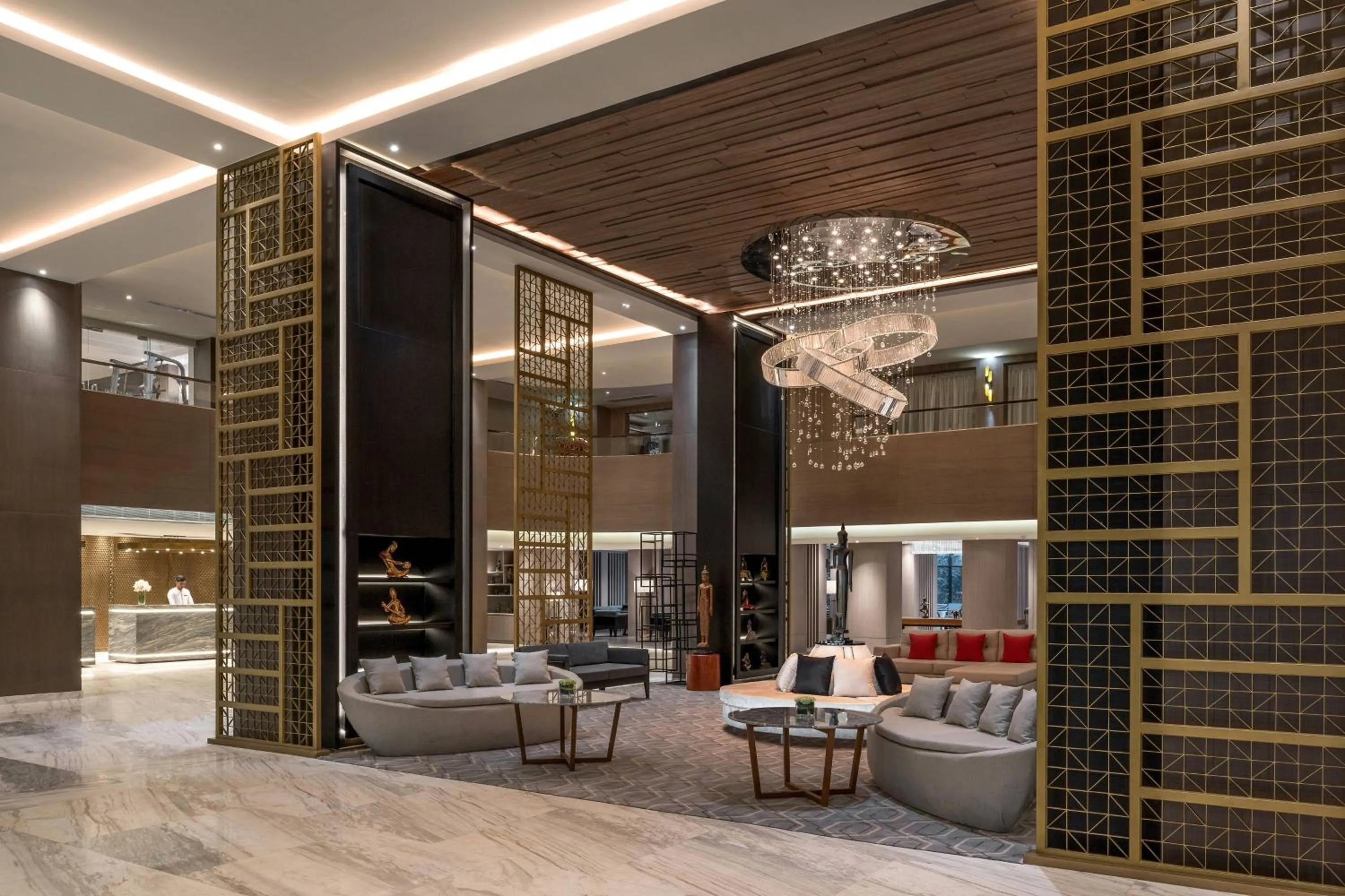 Lobby or reception in Courtyard by Marriott Siem Reap Resort