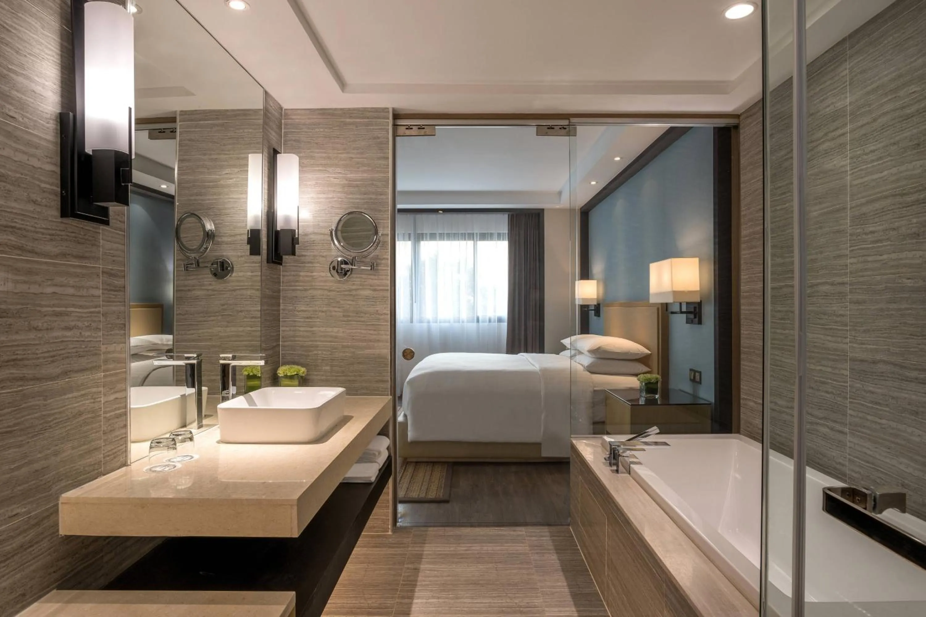 Bathroom, Bed in Courtyard by Marriott Siem Reap Resort