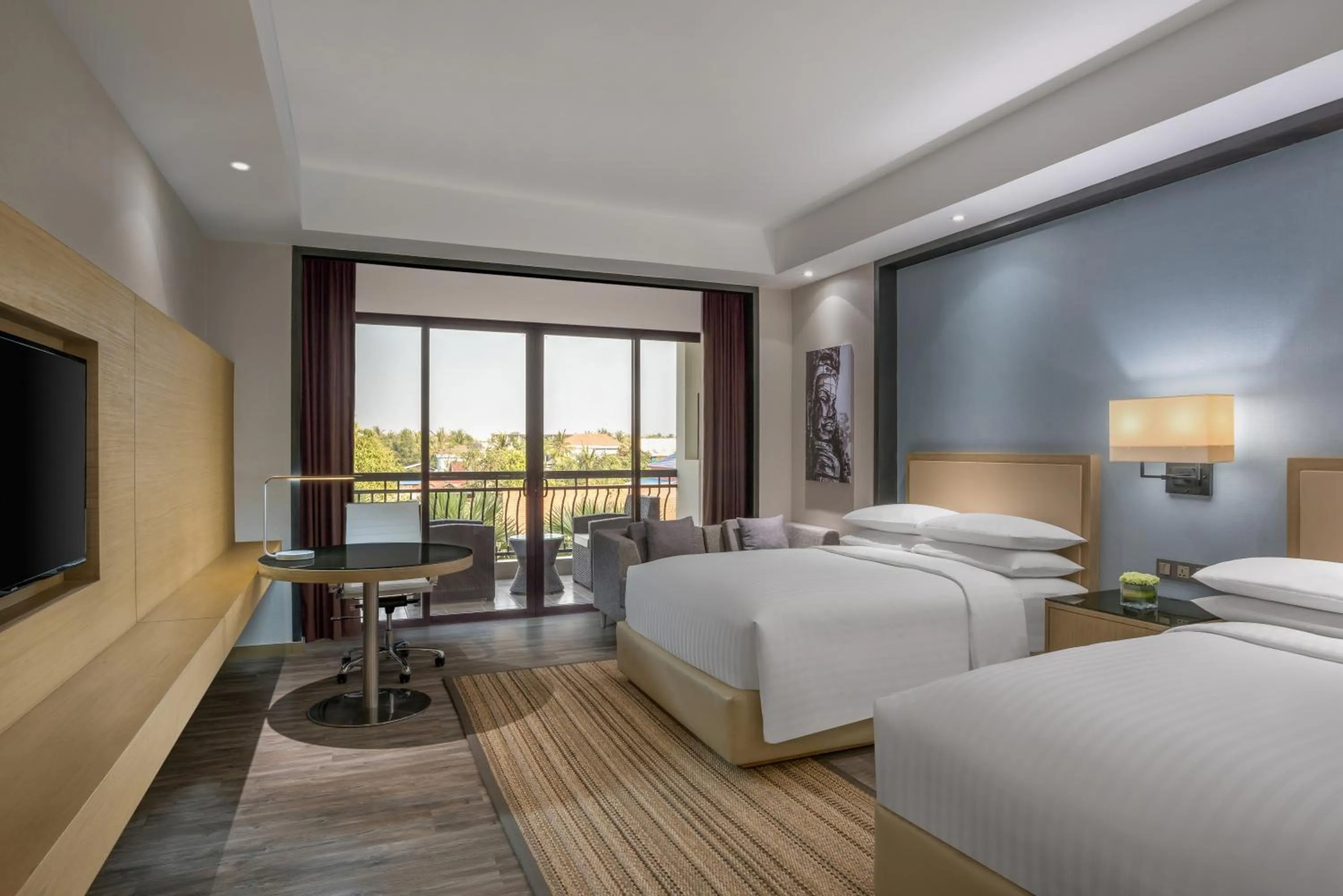 Bed in Courtyard by Marriott Siem Reap Resort