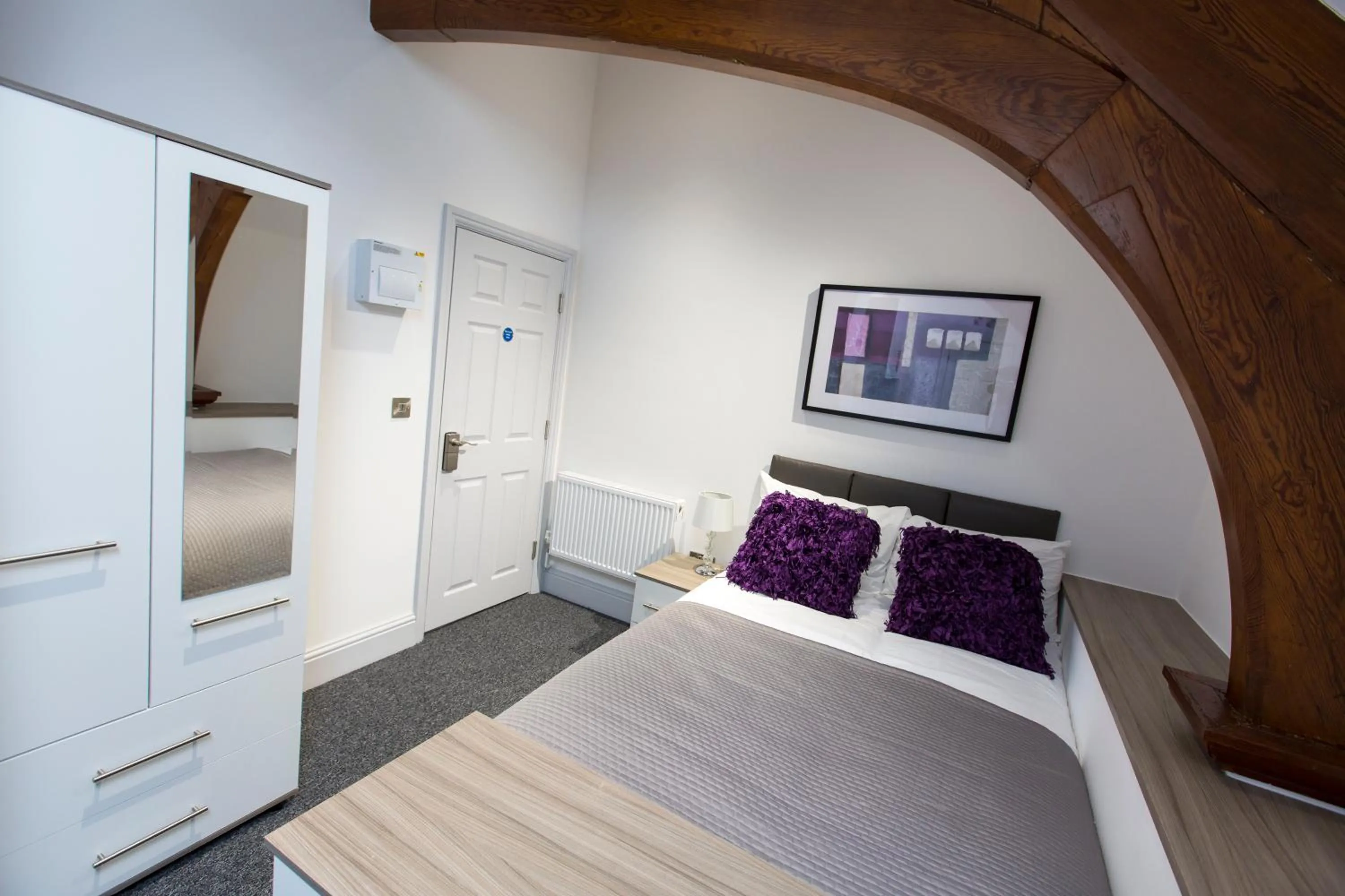 Bedroom, Bed in Old County Court