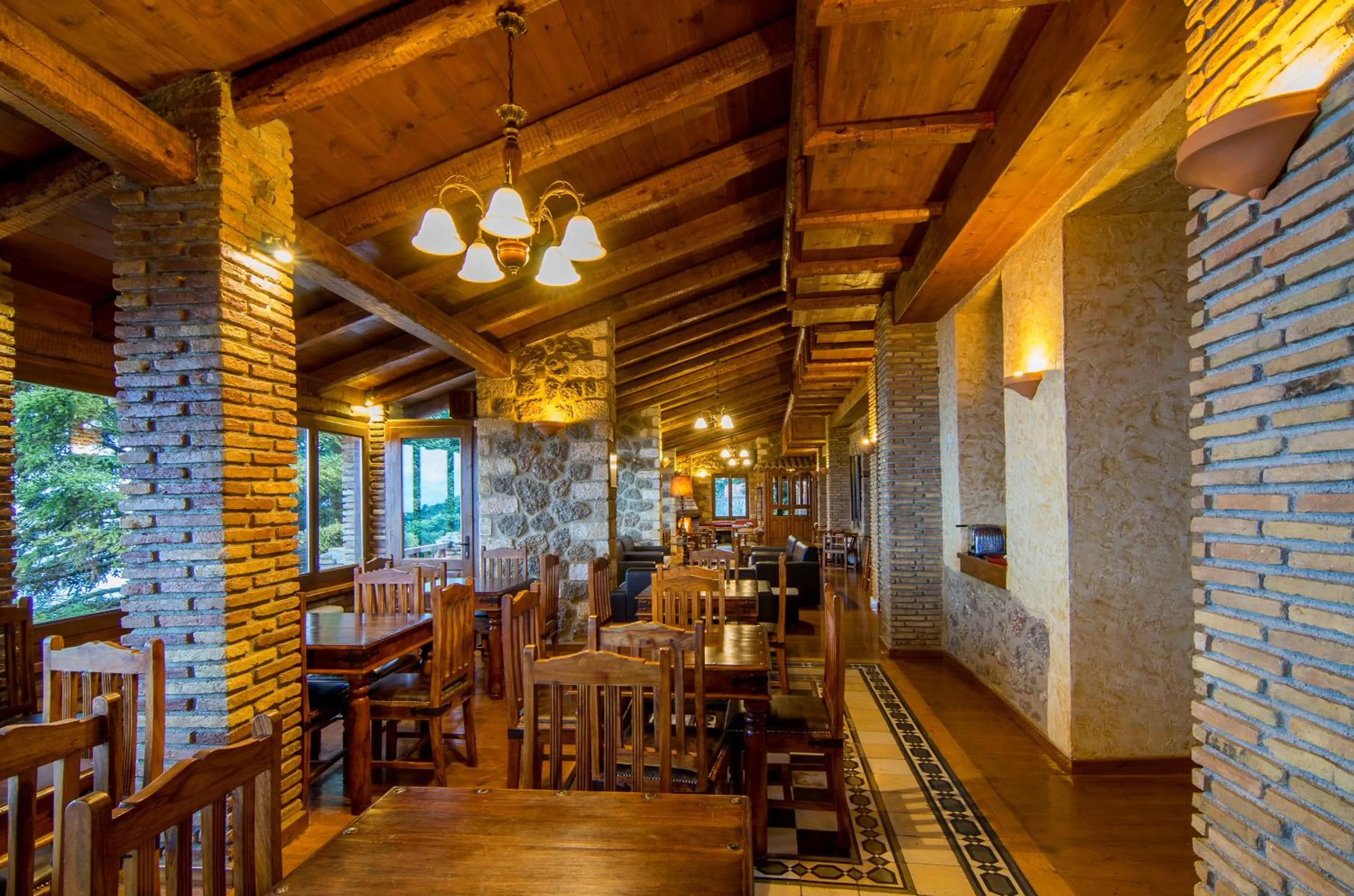Lounge or bar in Pigi Tarlampa Hotel