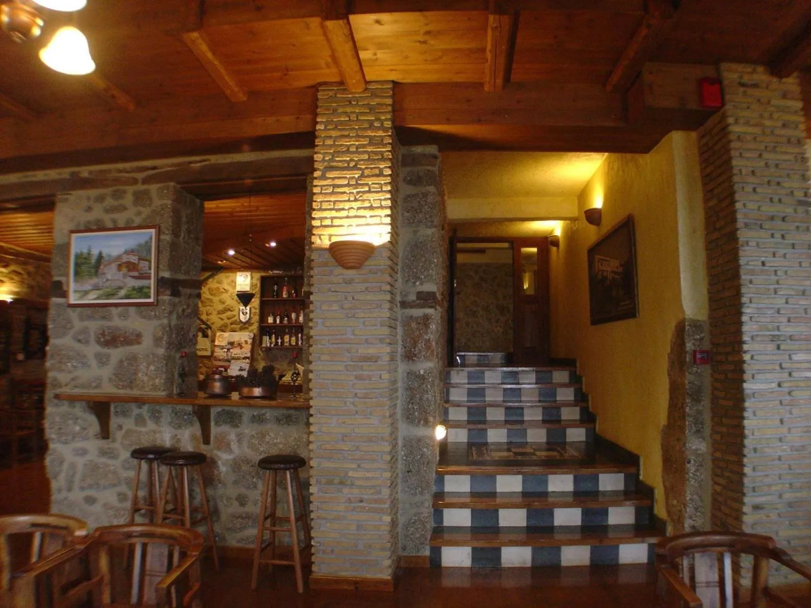 Lounge or bar in Pigi Tarlampa Hotel