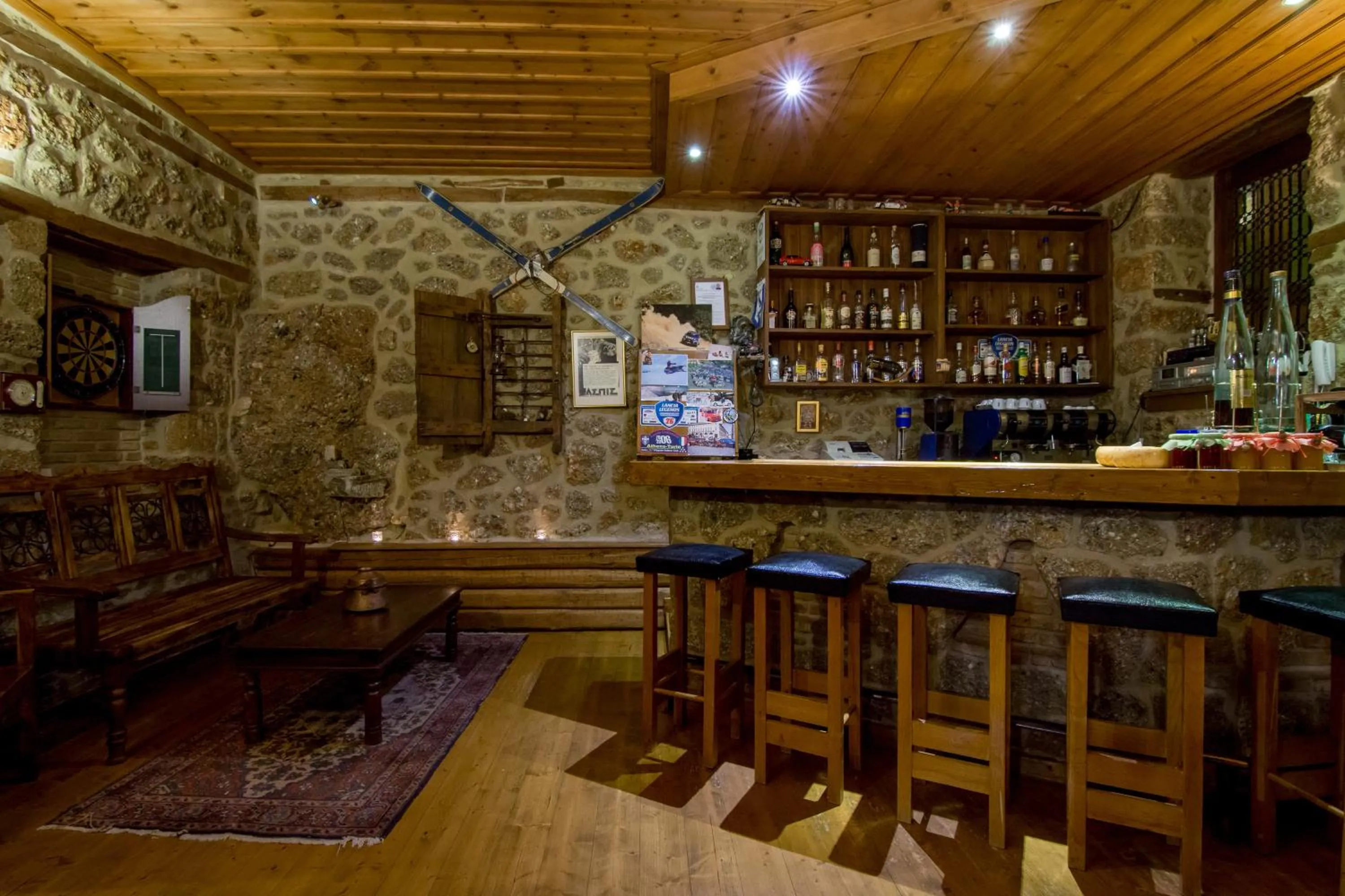 Lounge or bar in Pigi Tarlampa Hotel