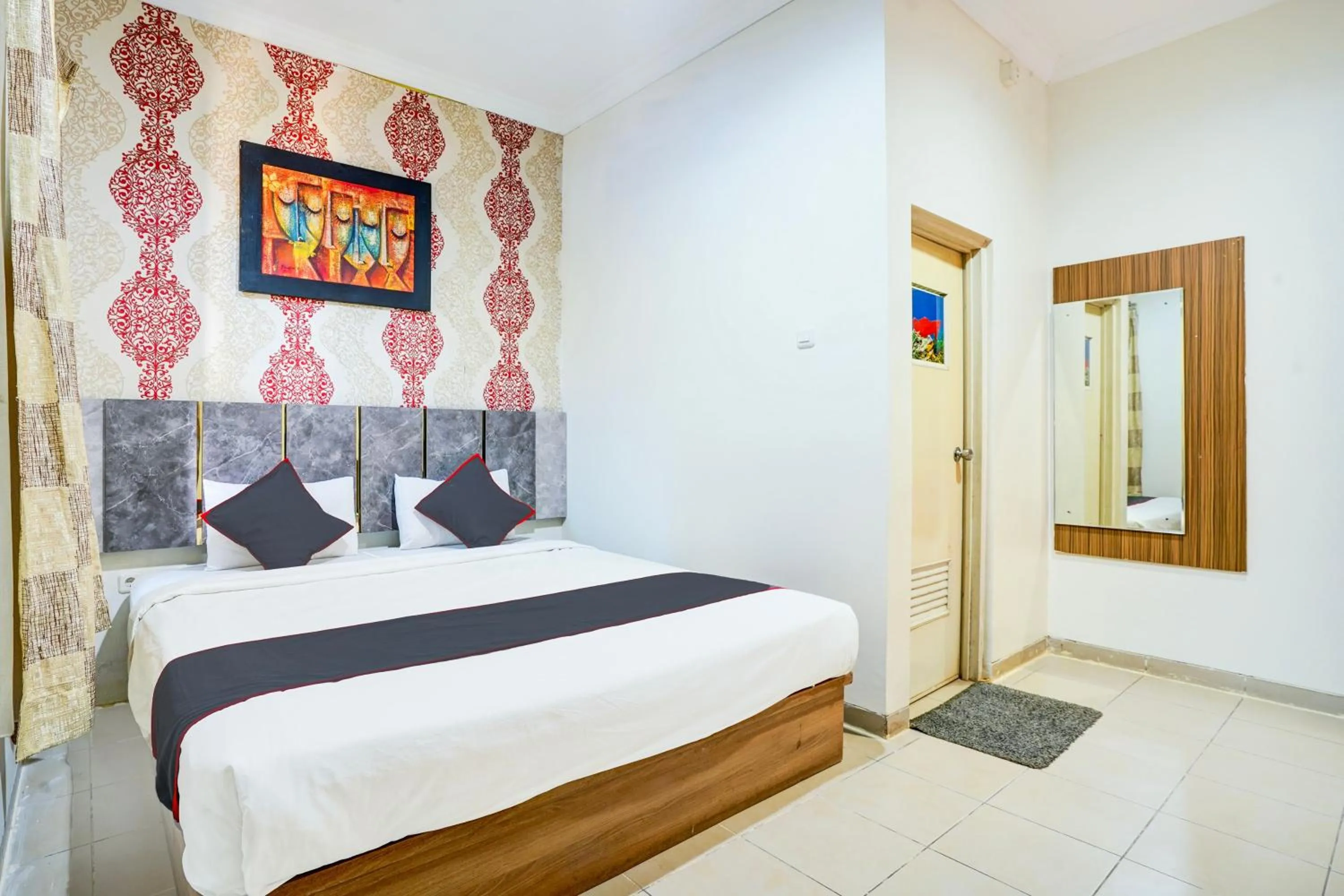 Bedroom, Bed in Hotel O Padang City Center Near Pantai Padang Formerly D'Dhave Hotel