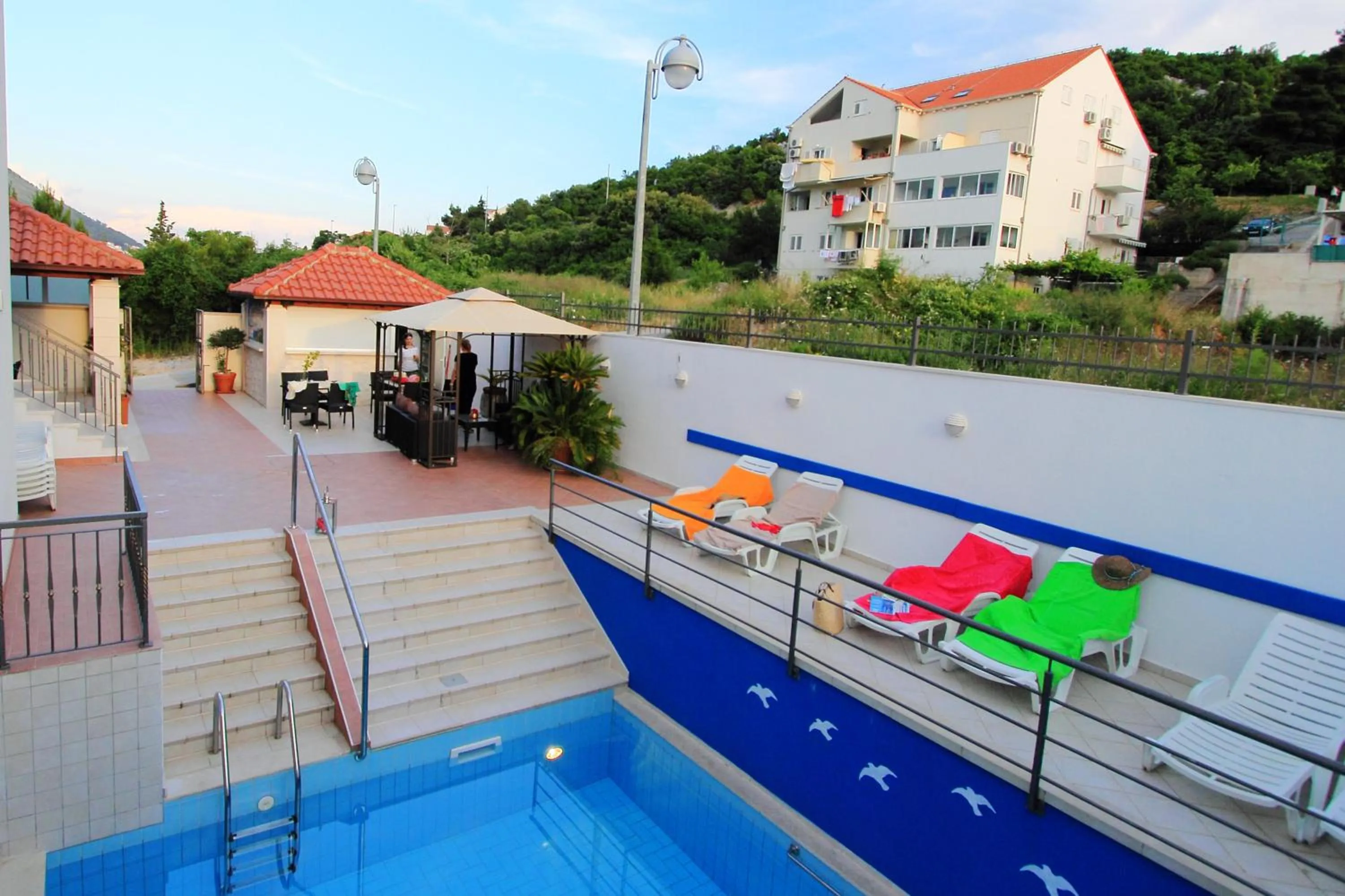 Swimming pool in Villa Erna