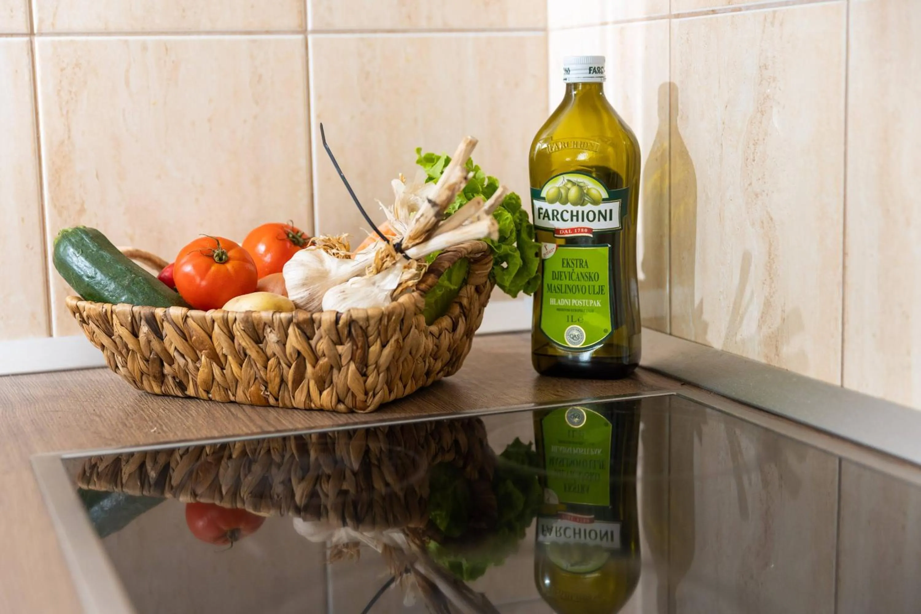 Kitchen or kitchenette in Villa Erna