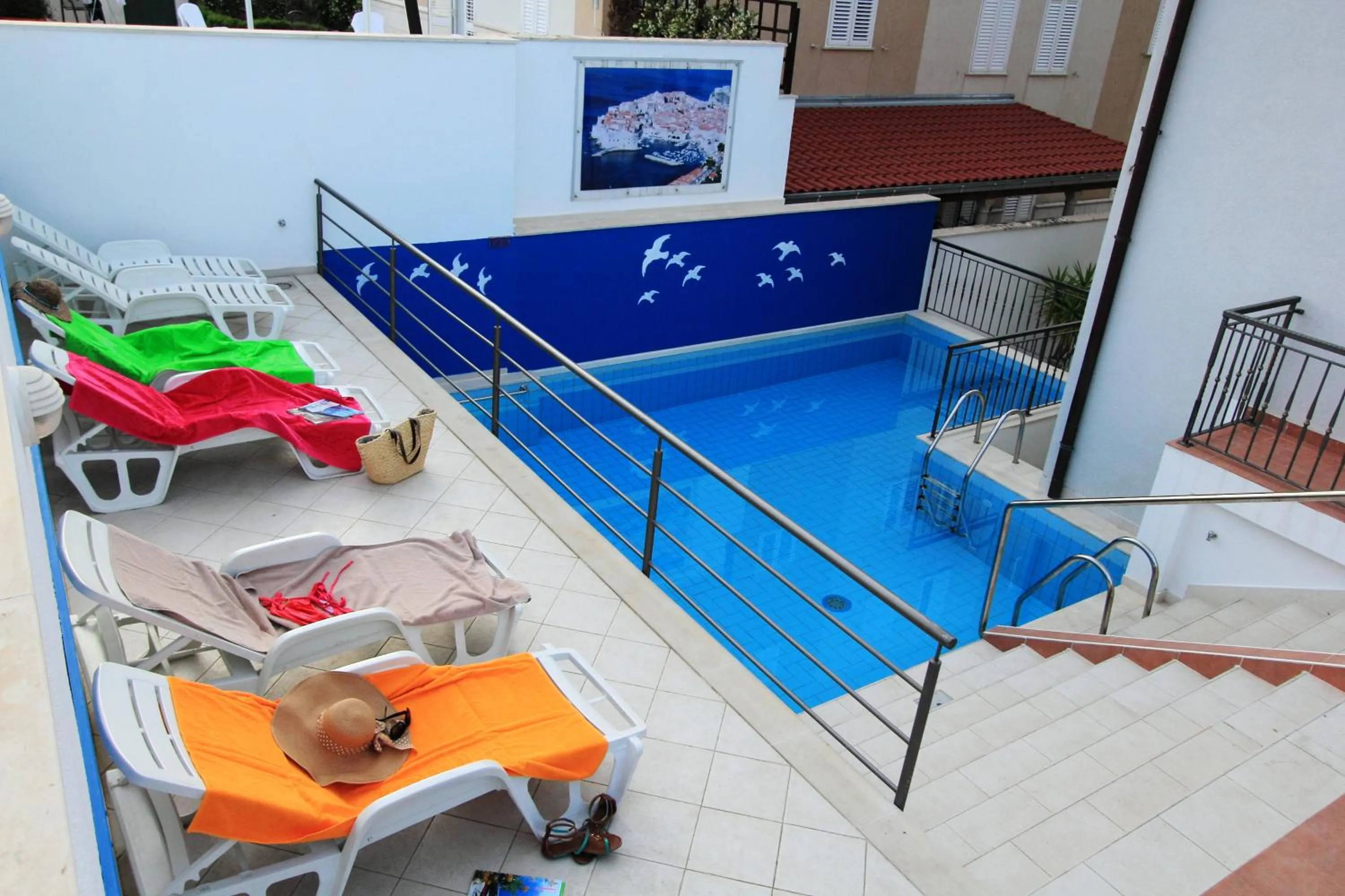 Swimming pool in Villa Erna