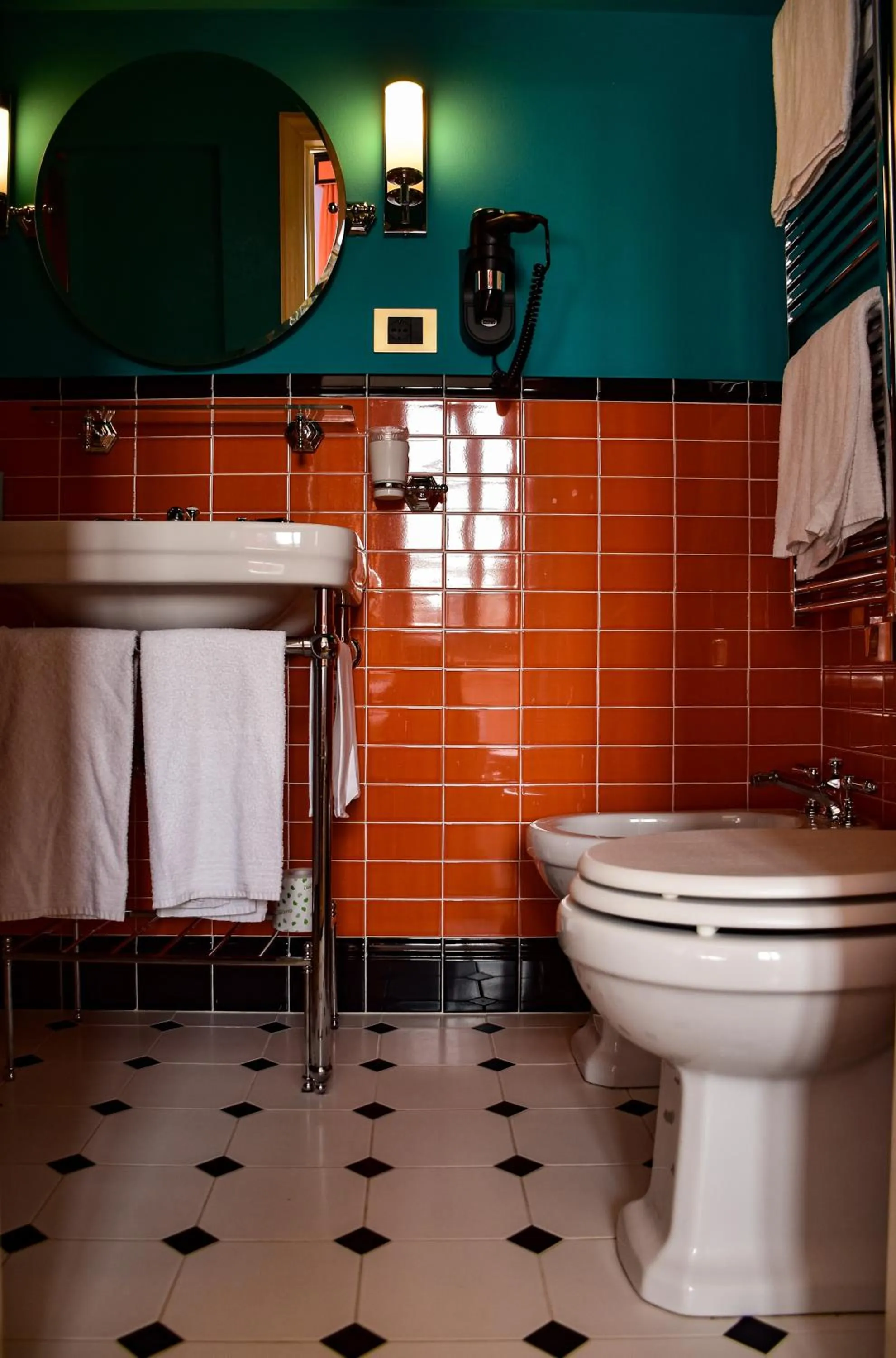 Toilet in Hotel Hermitage