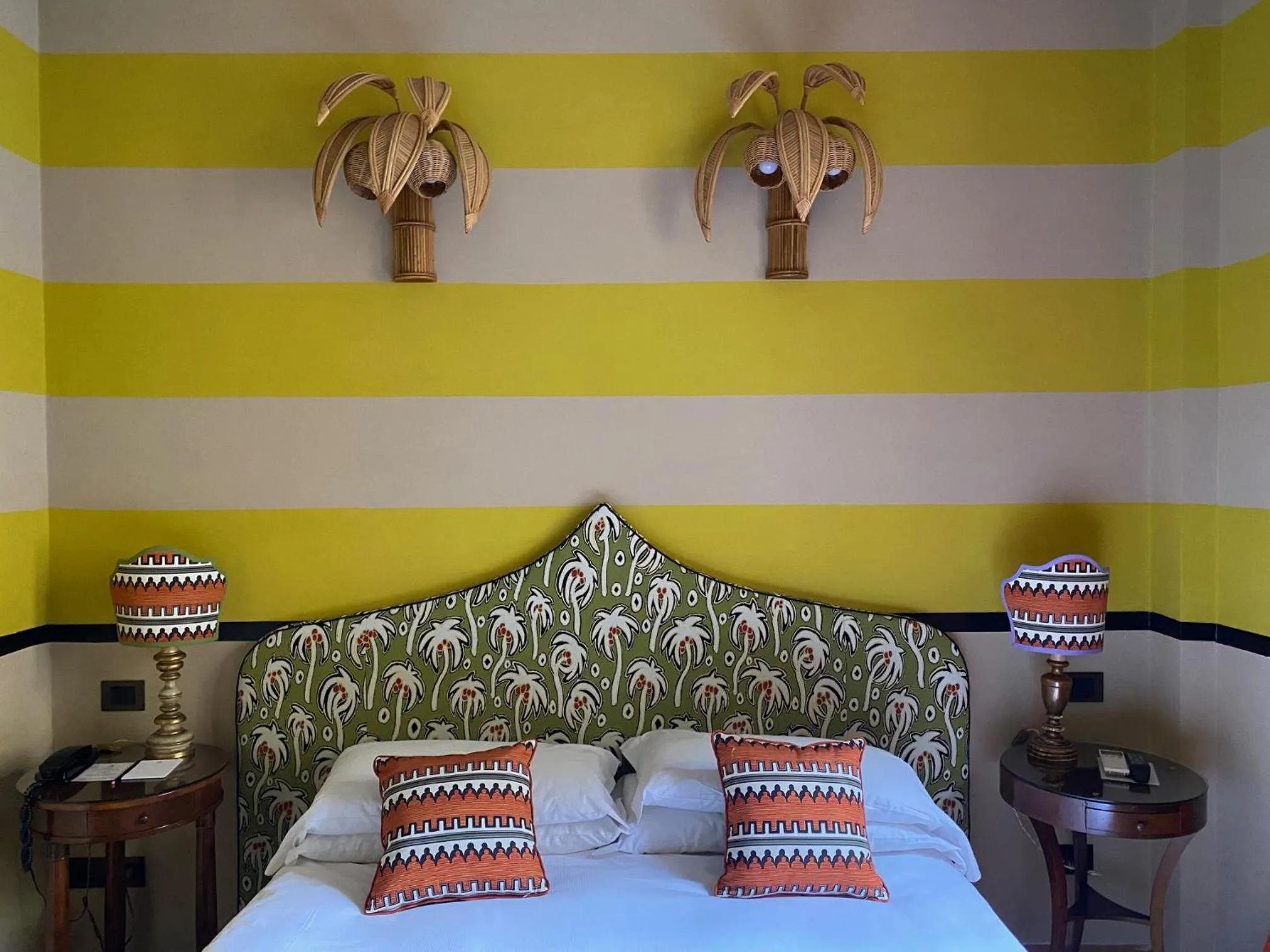 Bed in Hotel Hermitage