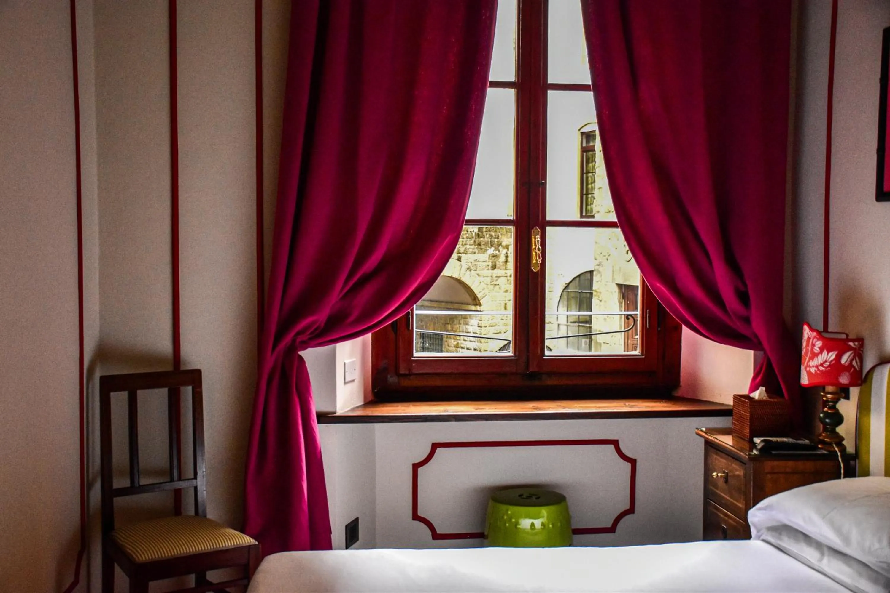 Bed in Hotel Hermitage