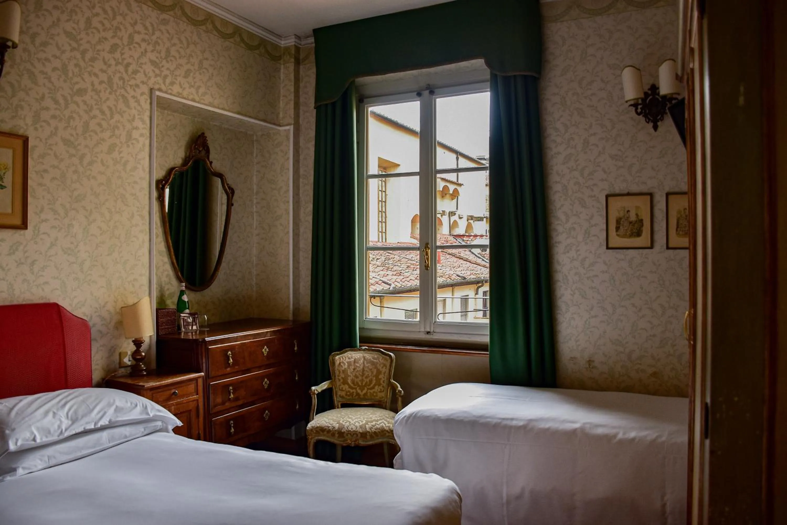 Bed in Hotel Hermitage