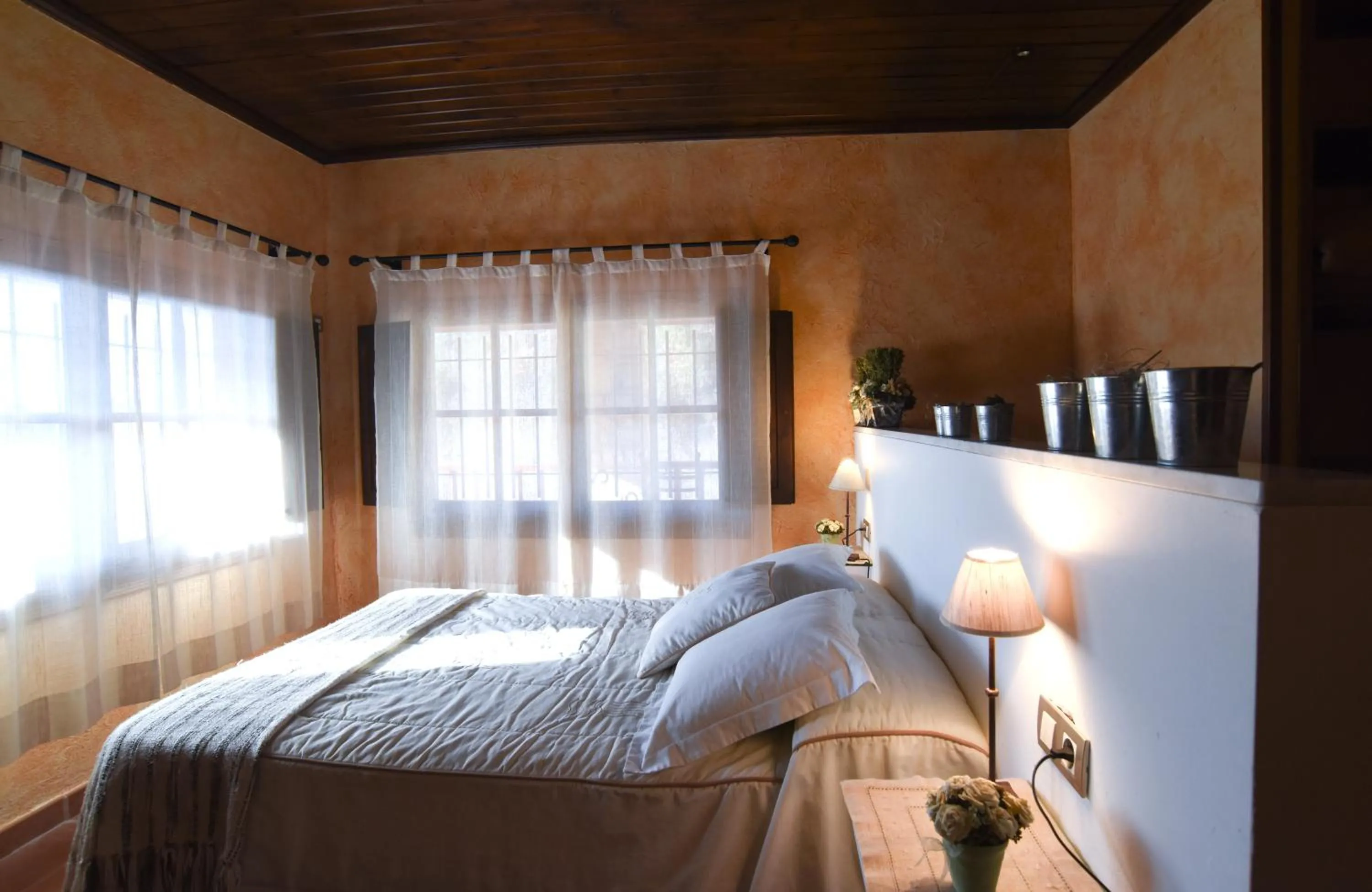 Bedroom, Bed in Turisme Rural Mas Isoles