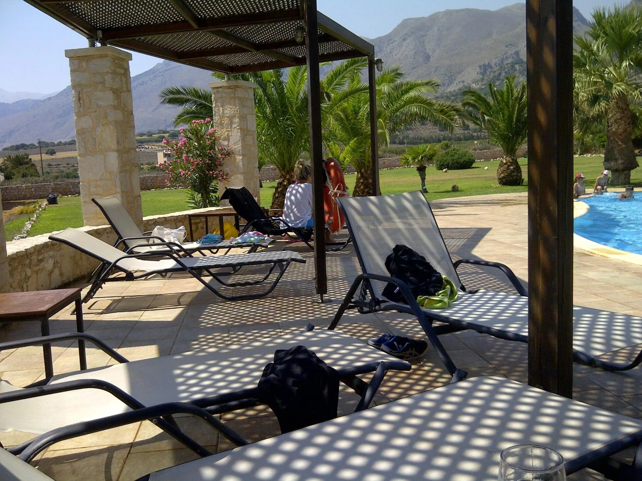 Swimming pool in Kallicrates Village