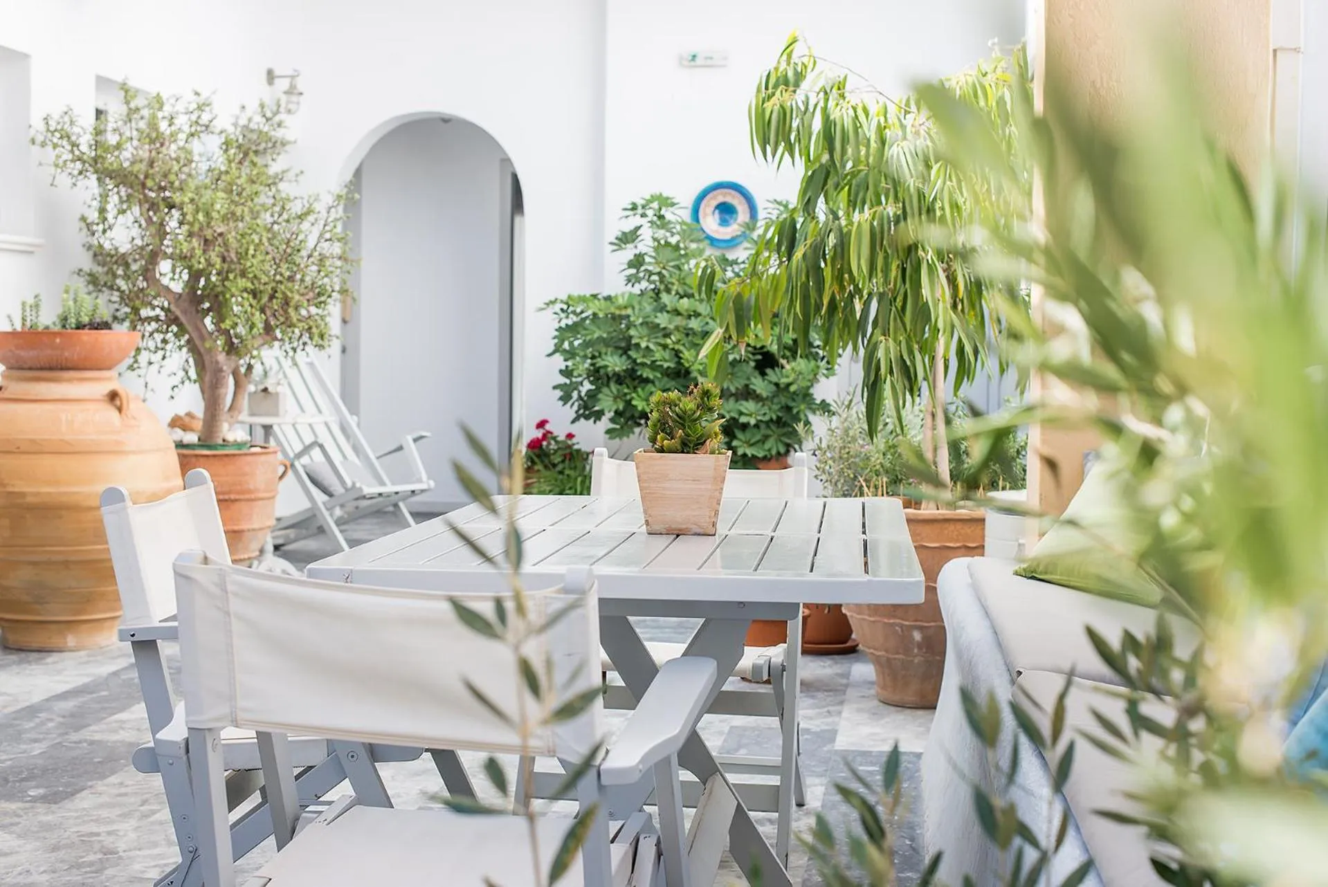 Garden in Argonauta Hotel