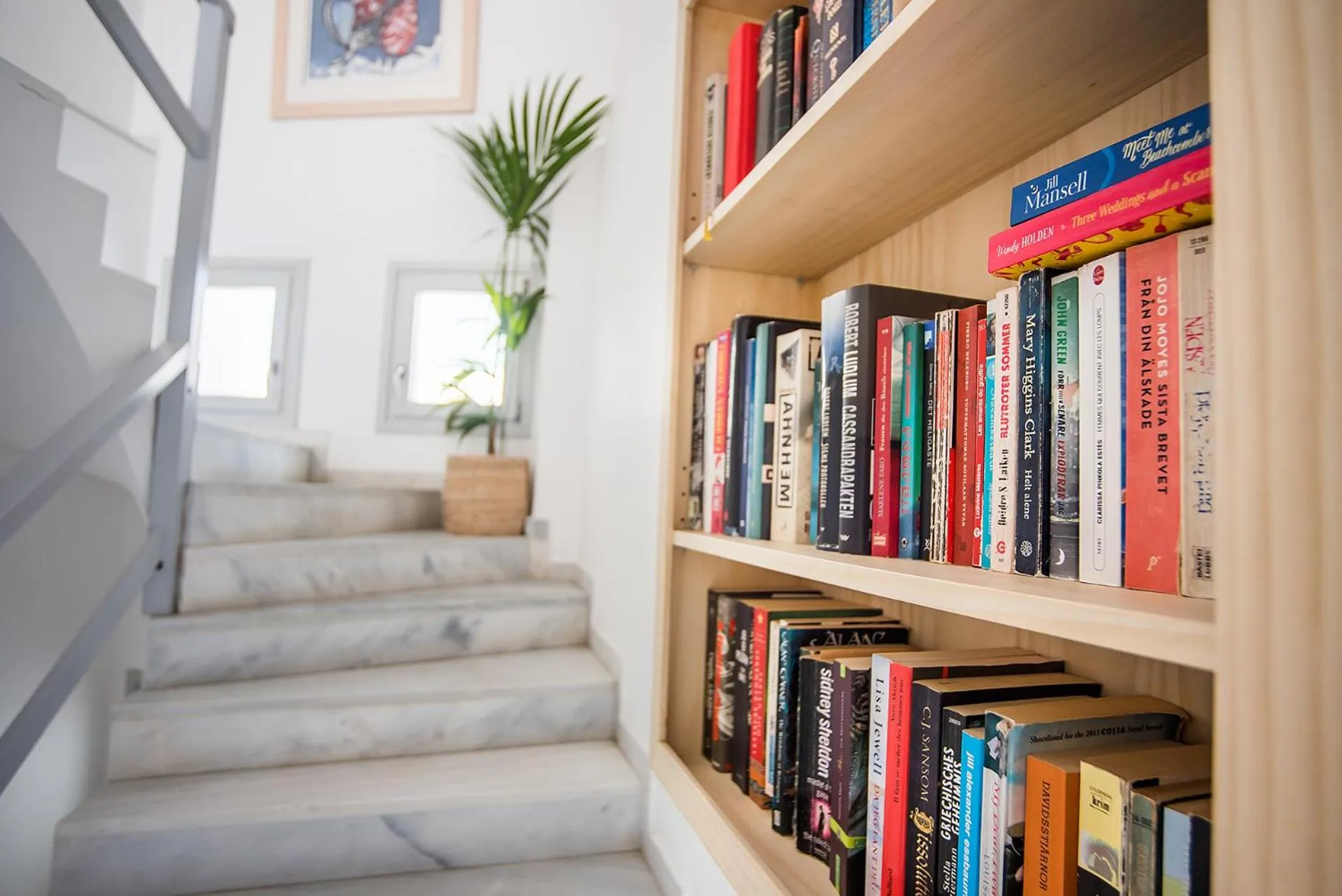 Library in Argonauta Hotel