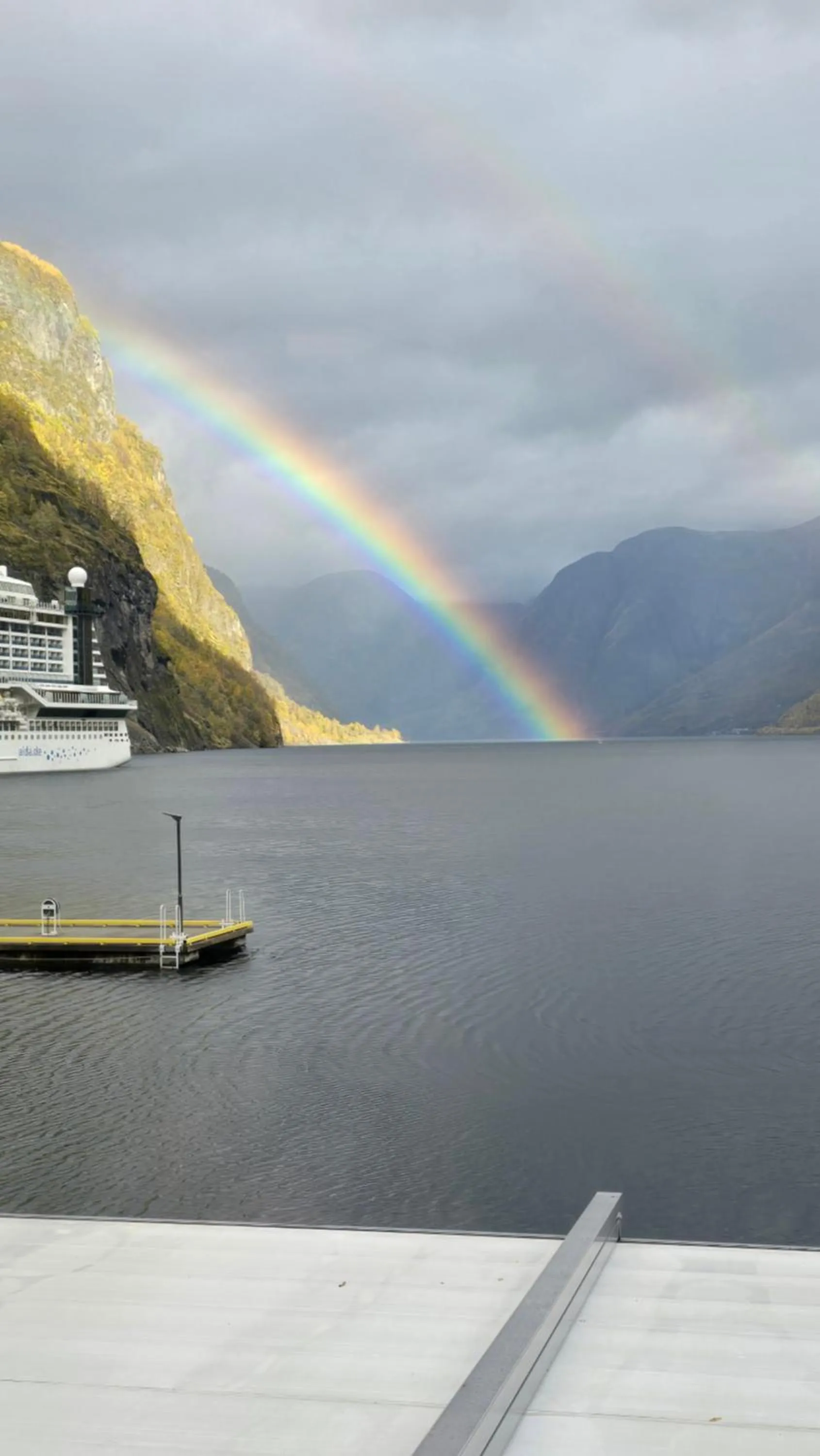 View (from property/room) in Flåm Marina