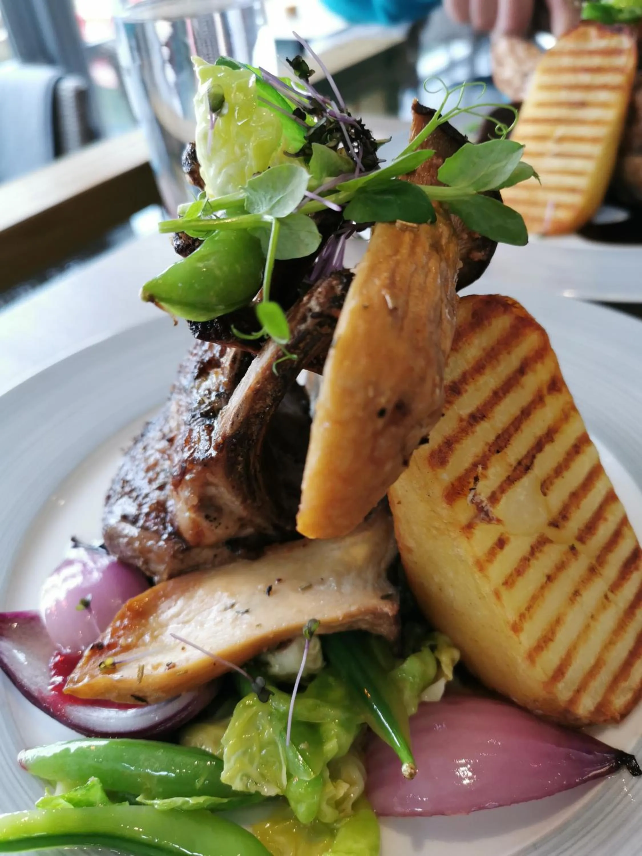 Lunch in Flåm Marina