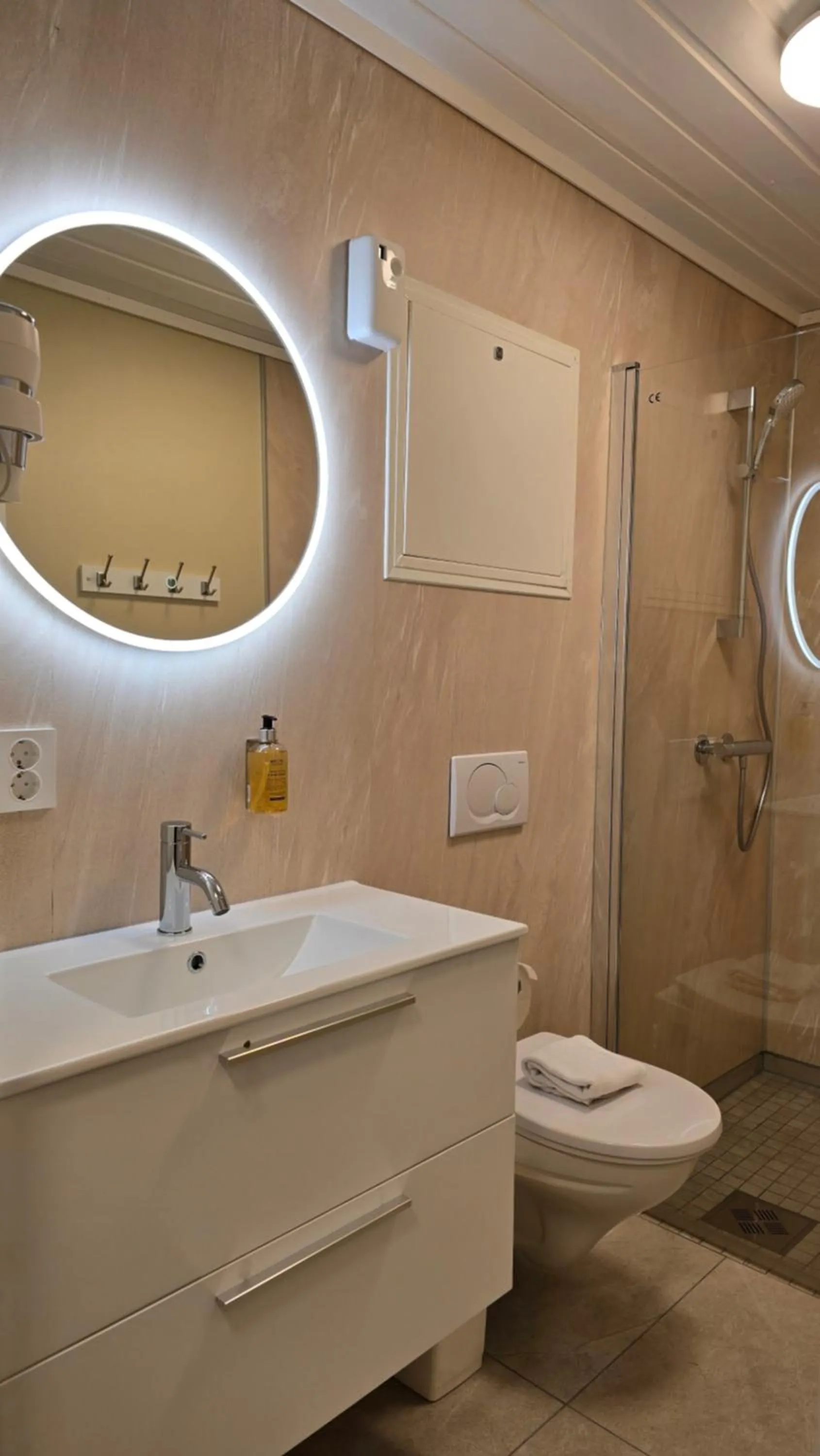 Bathroom in Flåm Marina