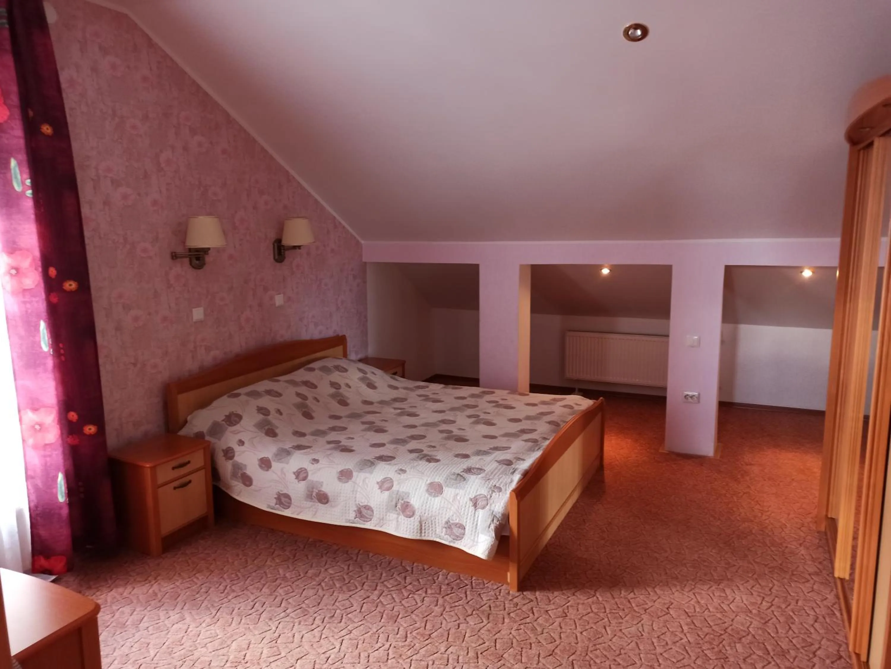 Bed in Central Hotel