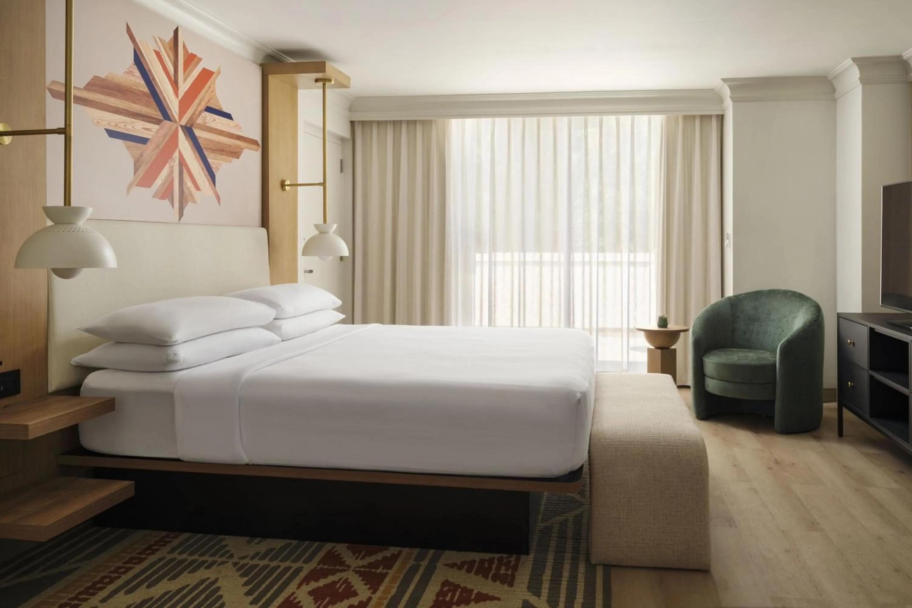 Bedroom, Bed in San Ramon Marriott