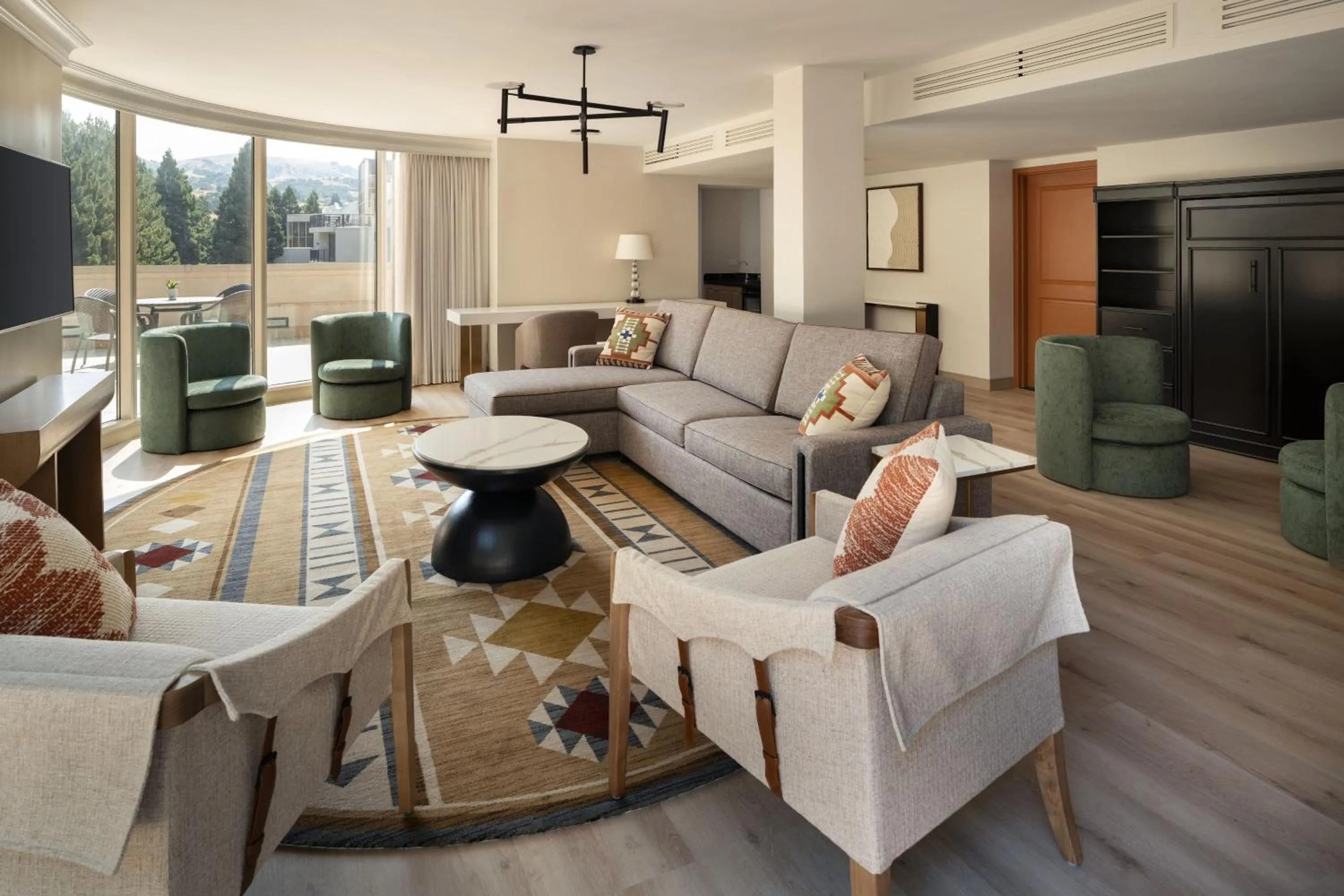 Photo of the whole room in San Ramon Marriott