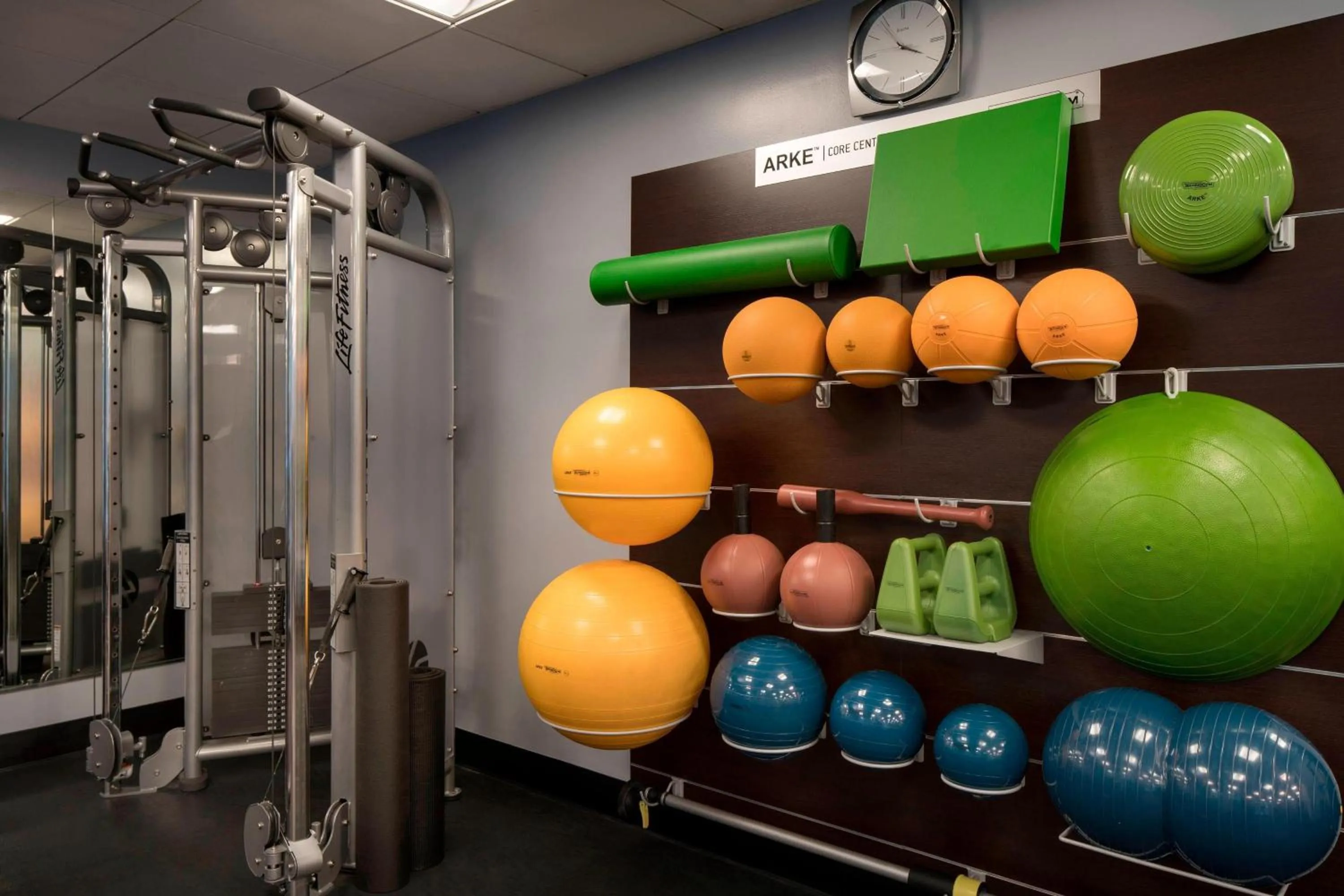 Fitness centre/facilities in San Ramon Marriott