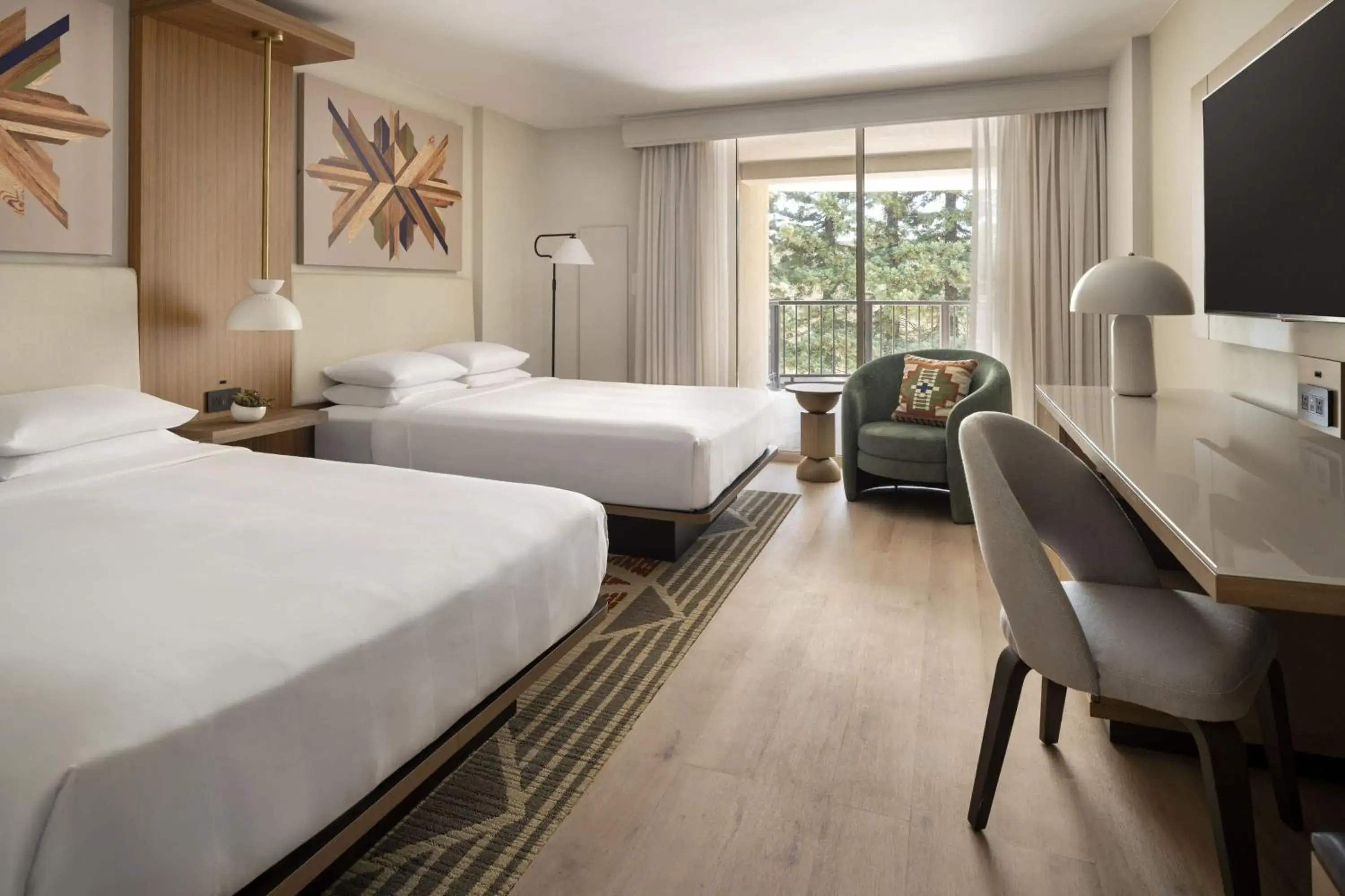 Queen Room with Two Queen Beds - Hearing Accessible in San Ramon Marriott Queen Room with Two Queen Beds - Hearing Accessible in San Ramon Marriott